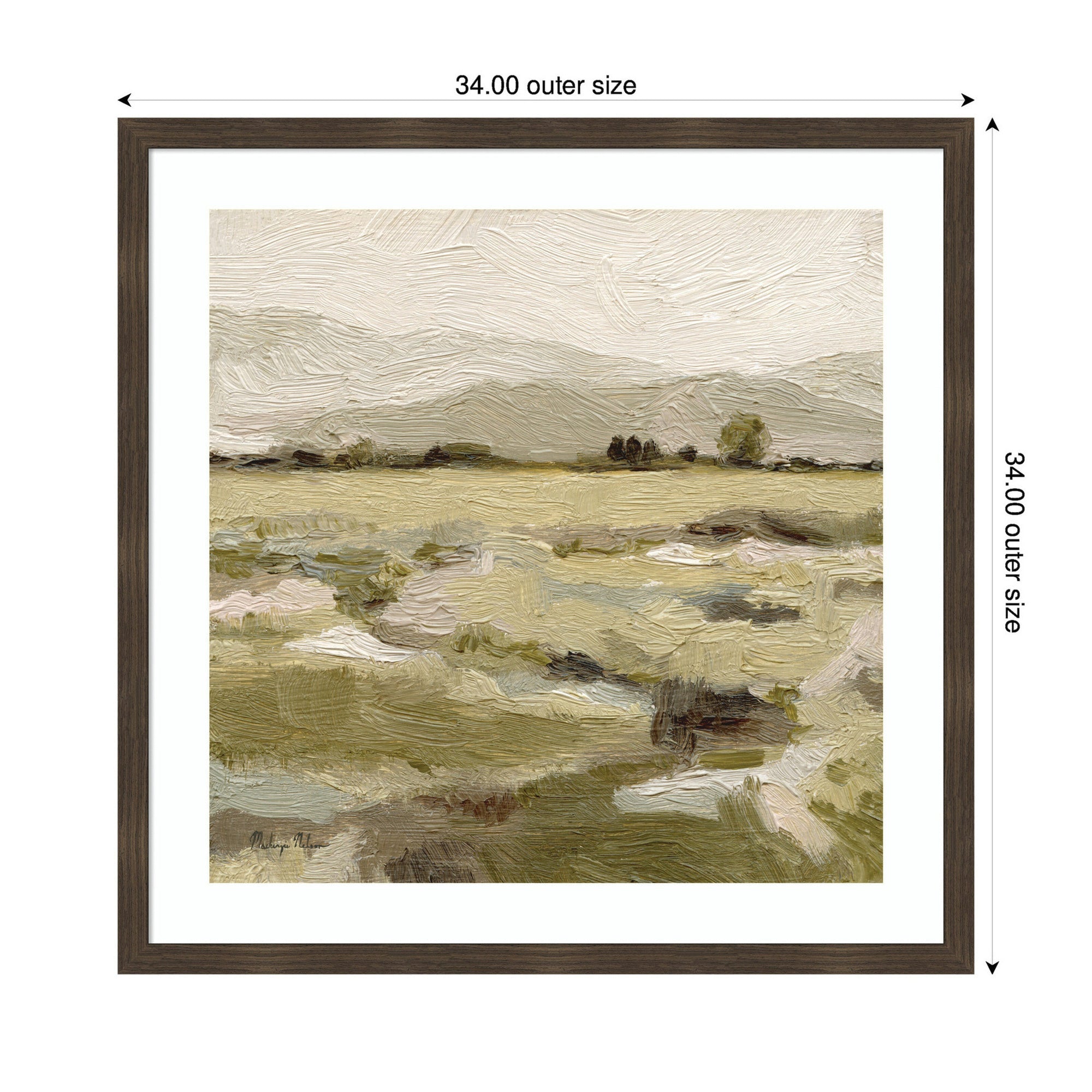 Petit Views No 8 by Mackenzie Nelson Framed Wall Art Print