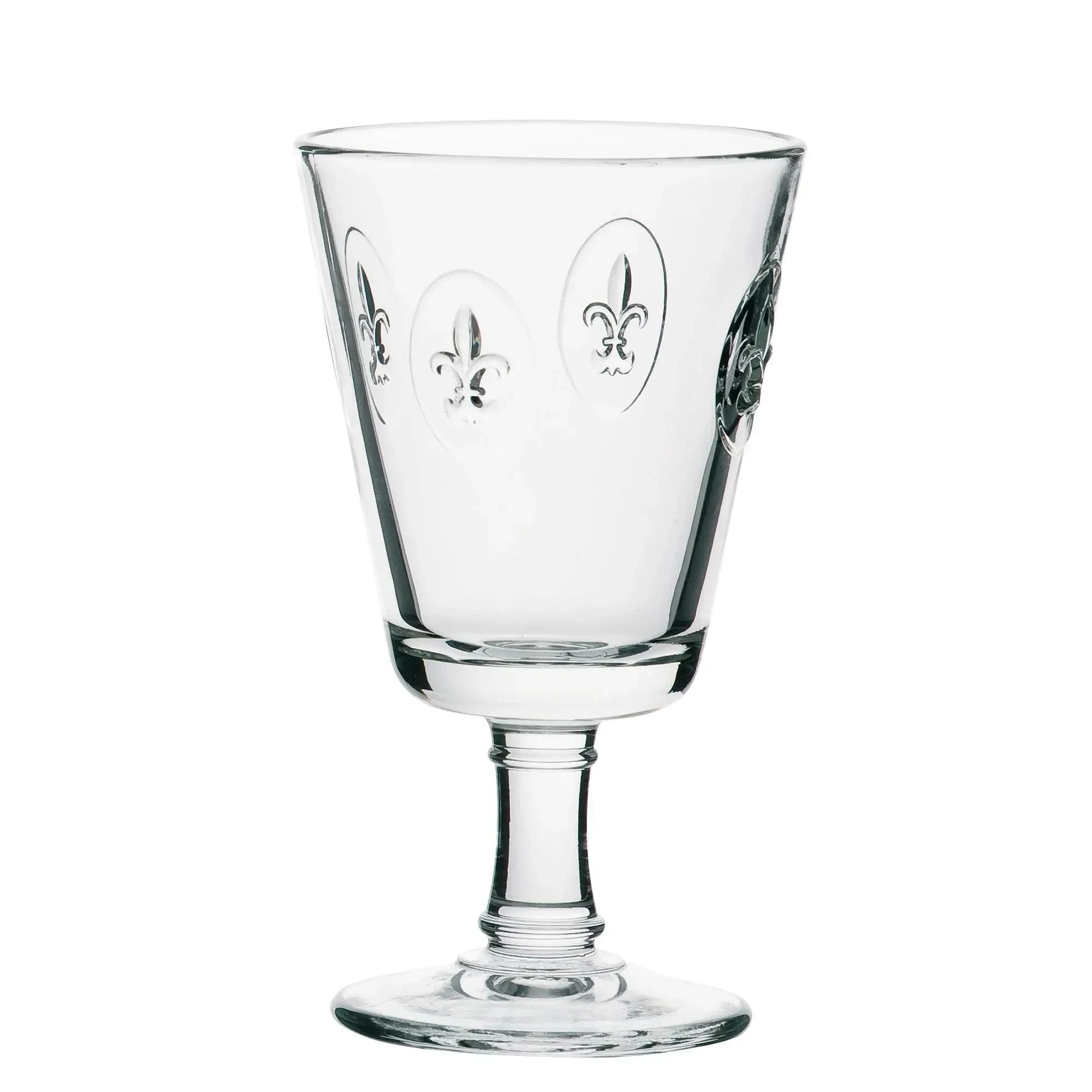 Fleur de Lys Wine Glass (Set of 6) - The Mayfair Hall