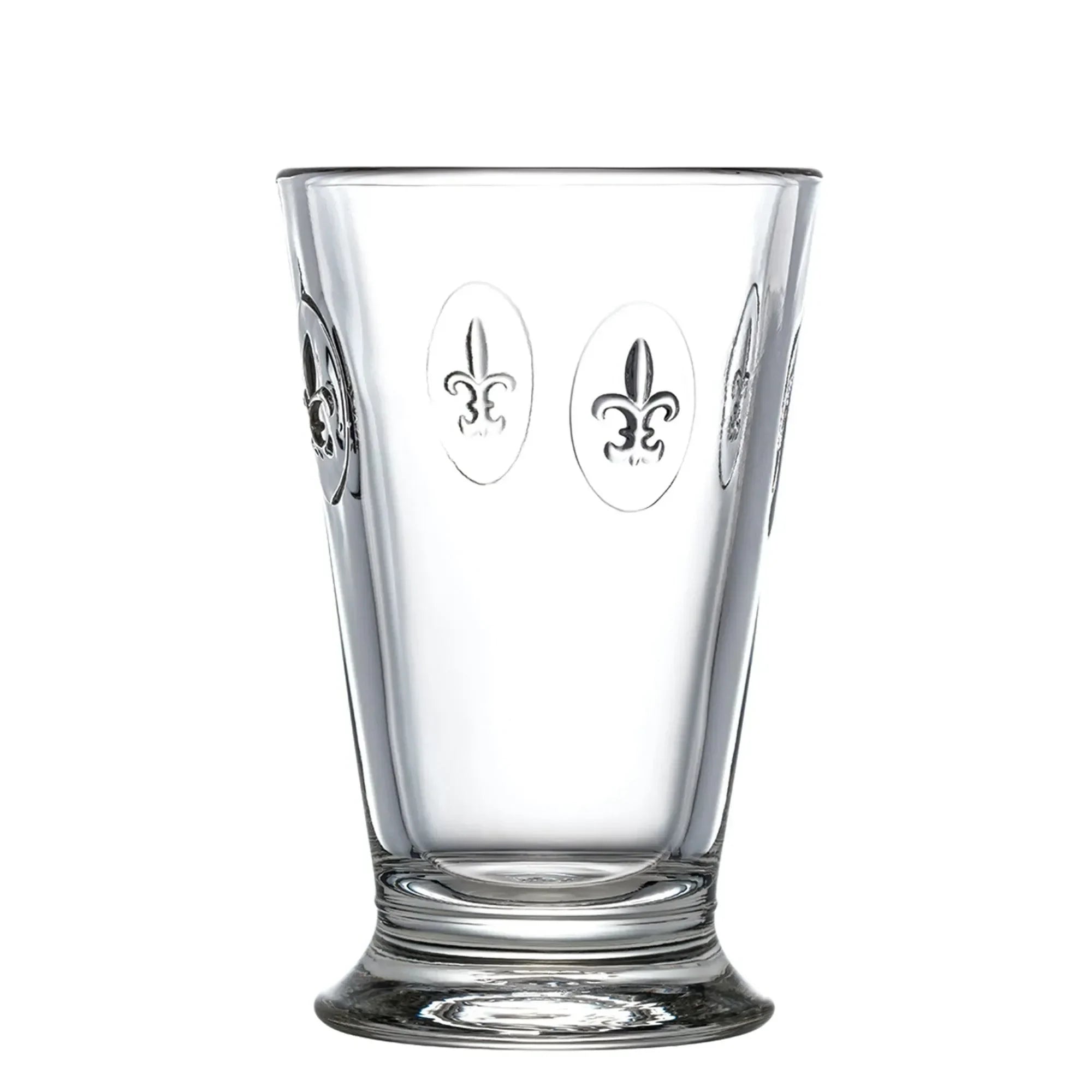 Fleur de Lys Ice Tea Glass (Set of 6) - The Mayfair Hall