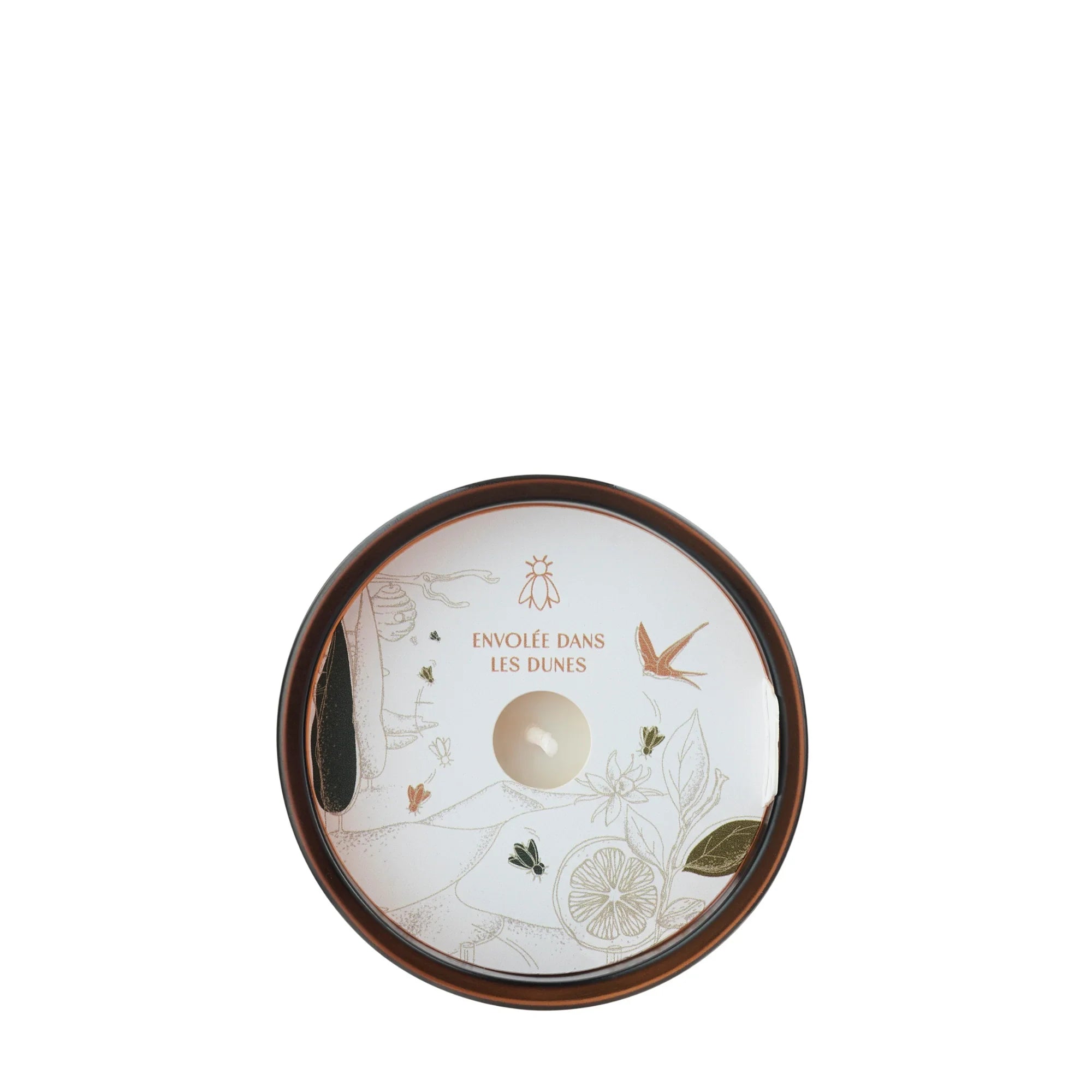 Scented Candle in Orange Blossom with Bee Motif