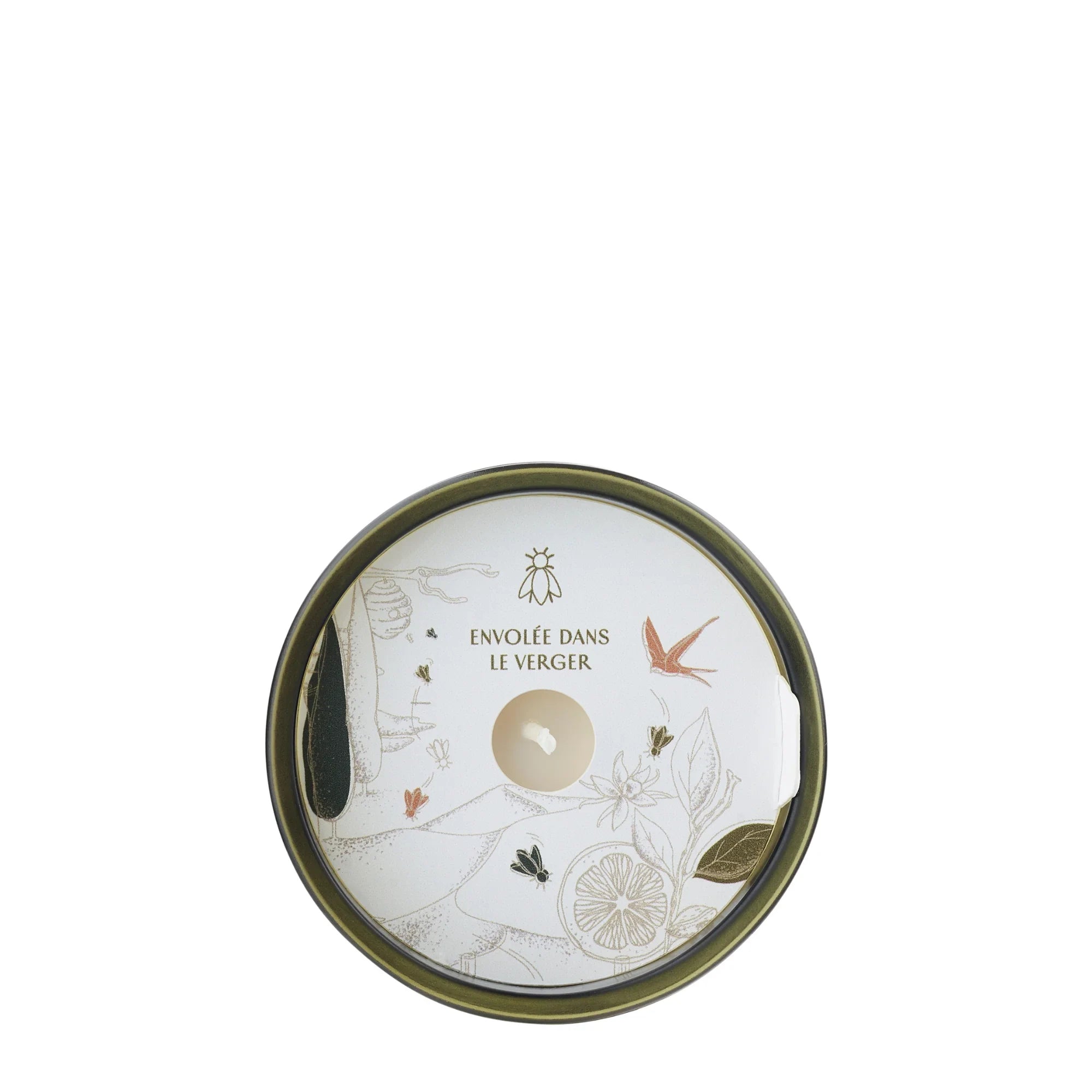 Scented Candle in Fig with Bee Motif