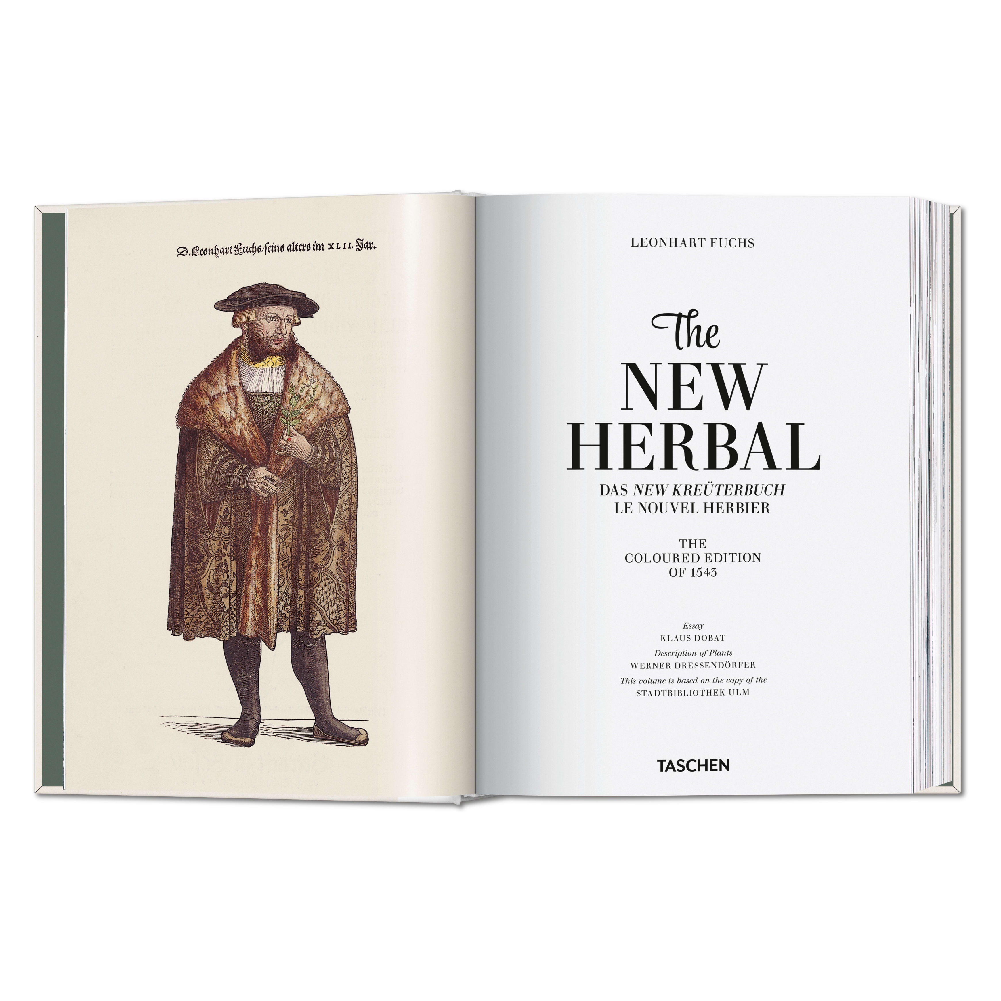 Leonhart Fuchs. The New Herbal (German, French, English)
