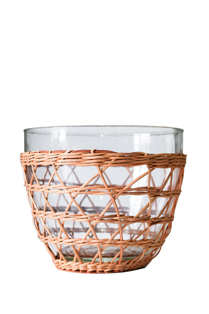 Seagrass Cage Med Bowl