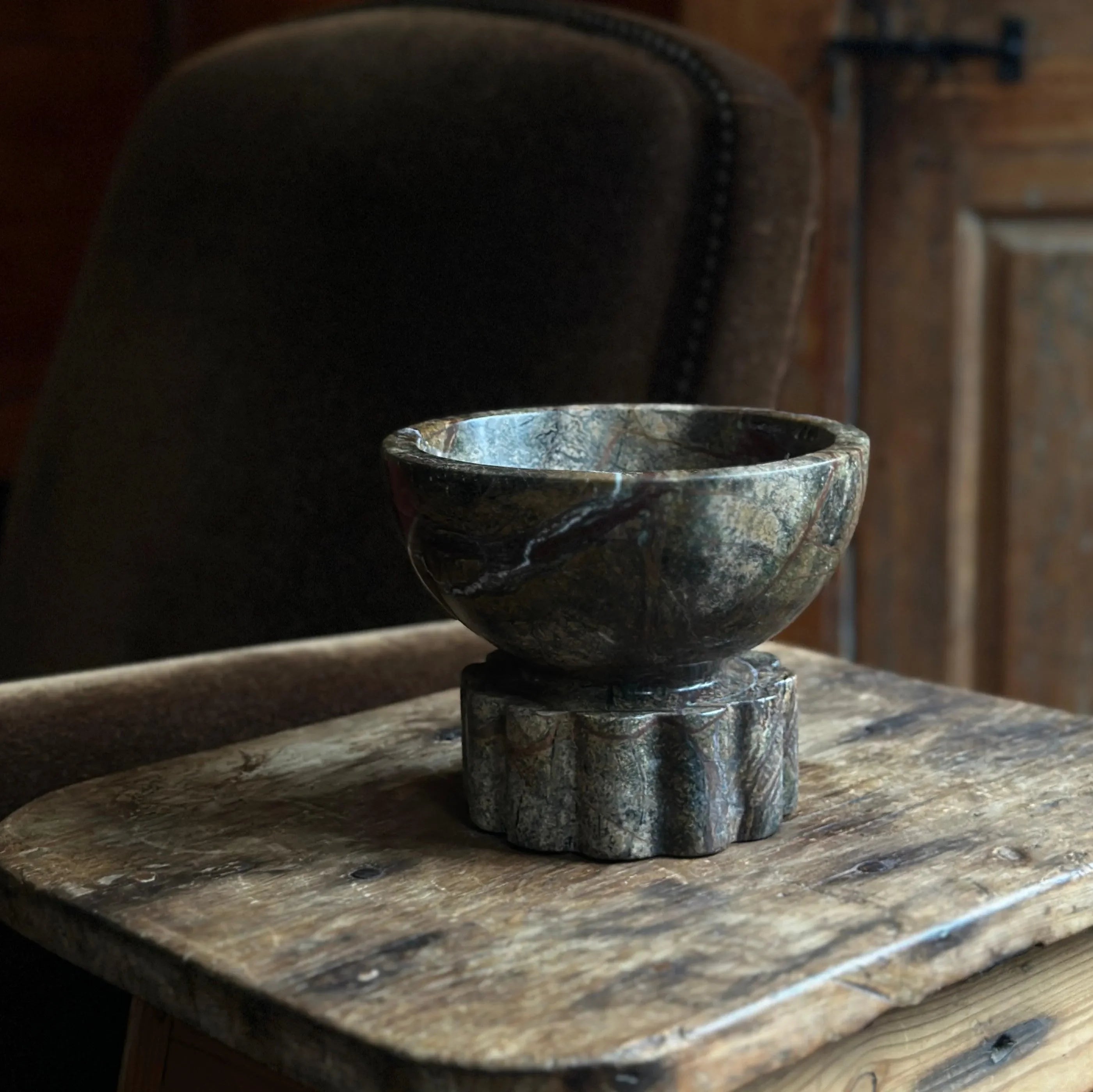 The Mara Bowl in Sea Grass - The Mayfair Hall