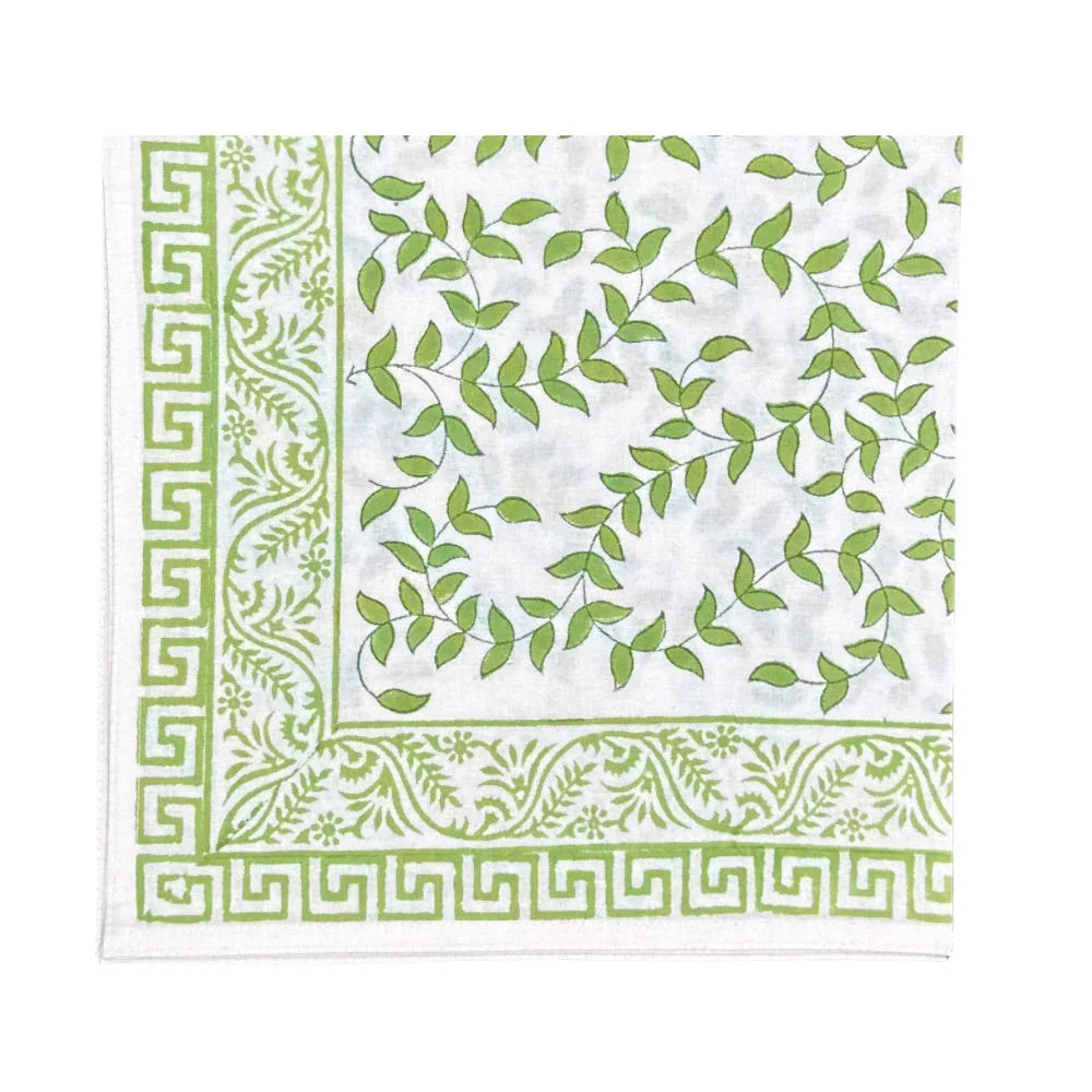 Light Green Leaves - Napkin (Set of 4) - The Mayfair Hall