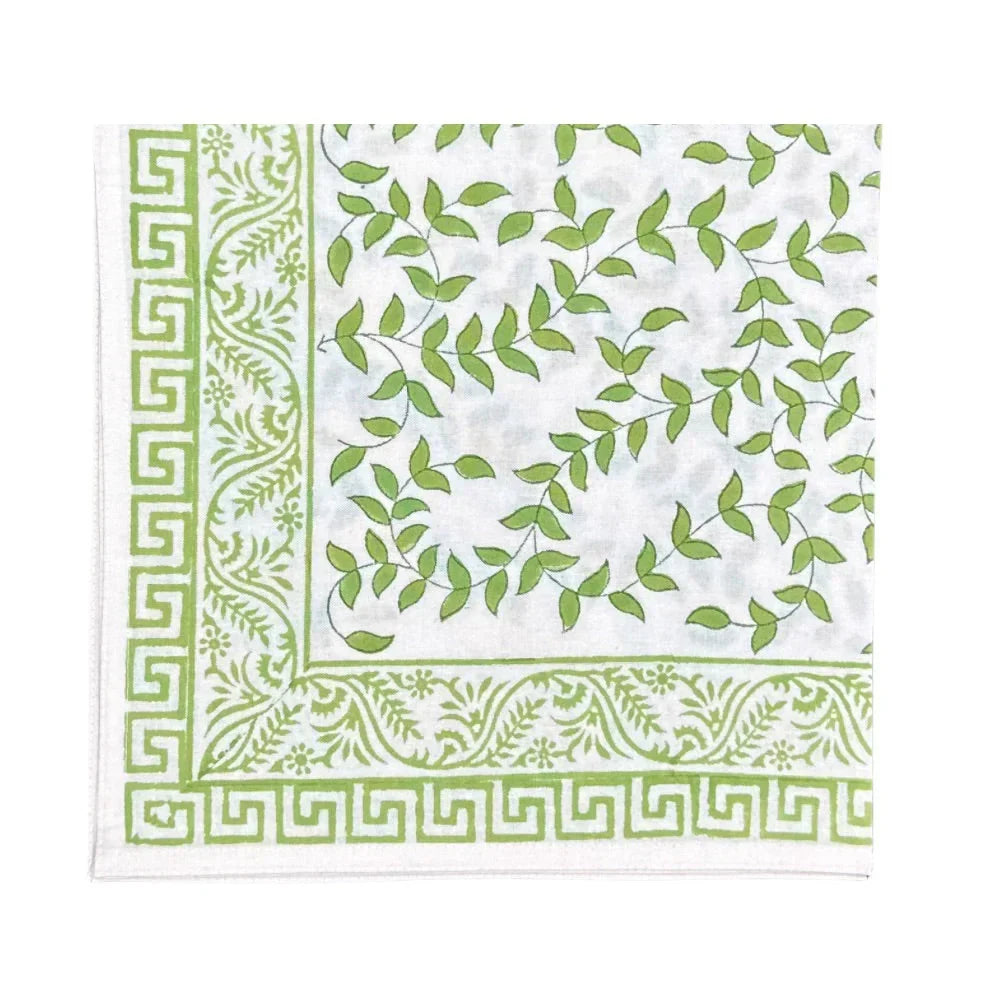 Light Green Leaves - Napkin (Set of 4) - The Mayfair Hall
