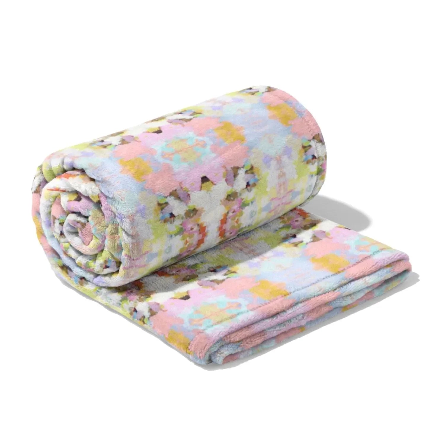 Brooks Avenue Pink Fleece Blanket - The Mayfair Hall
