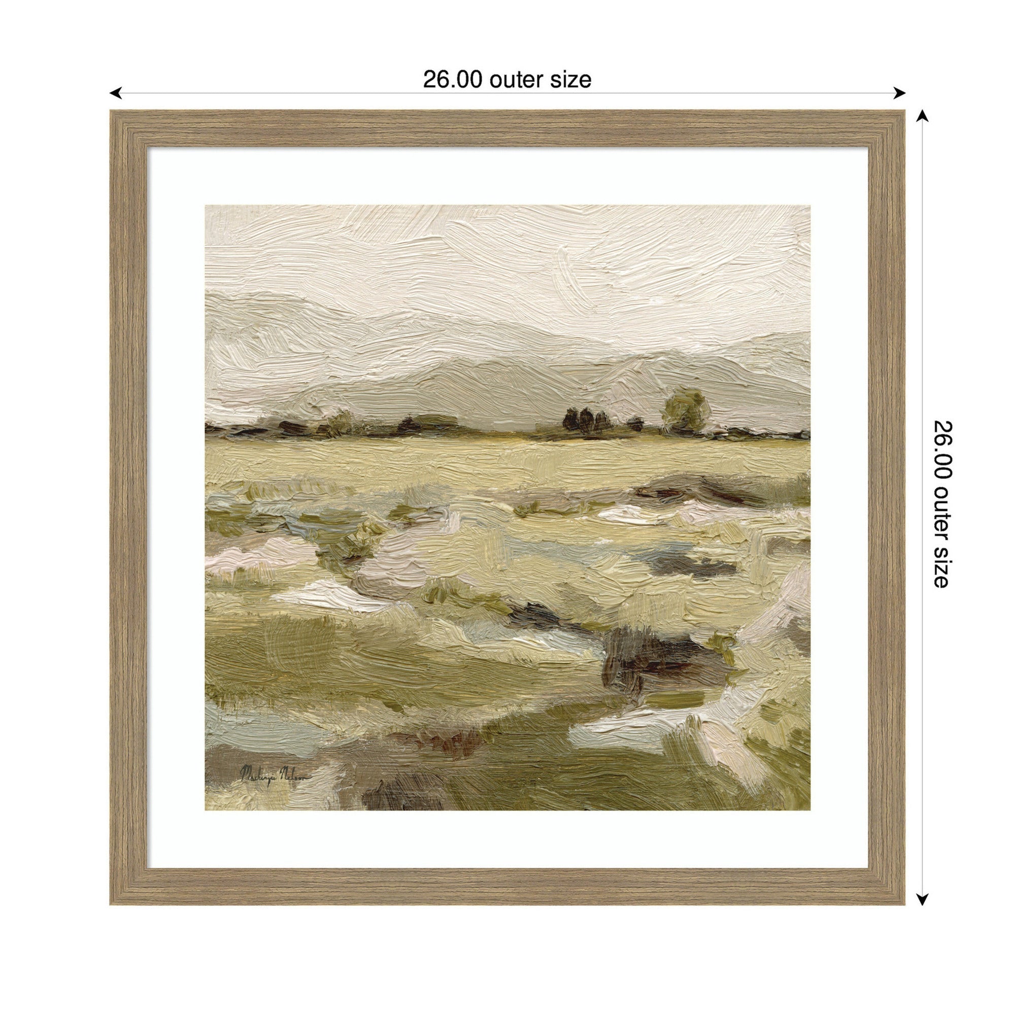 Petit Views No 8 by Mackenzie Nelson Framed Wall Art Print