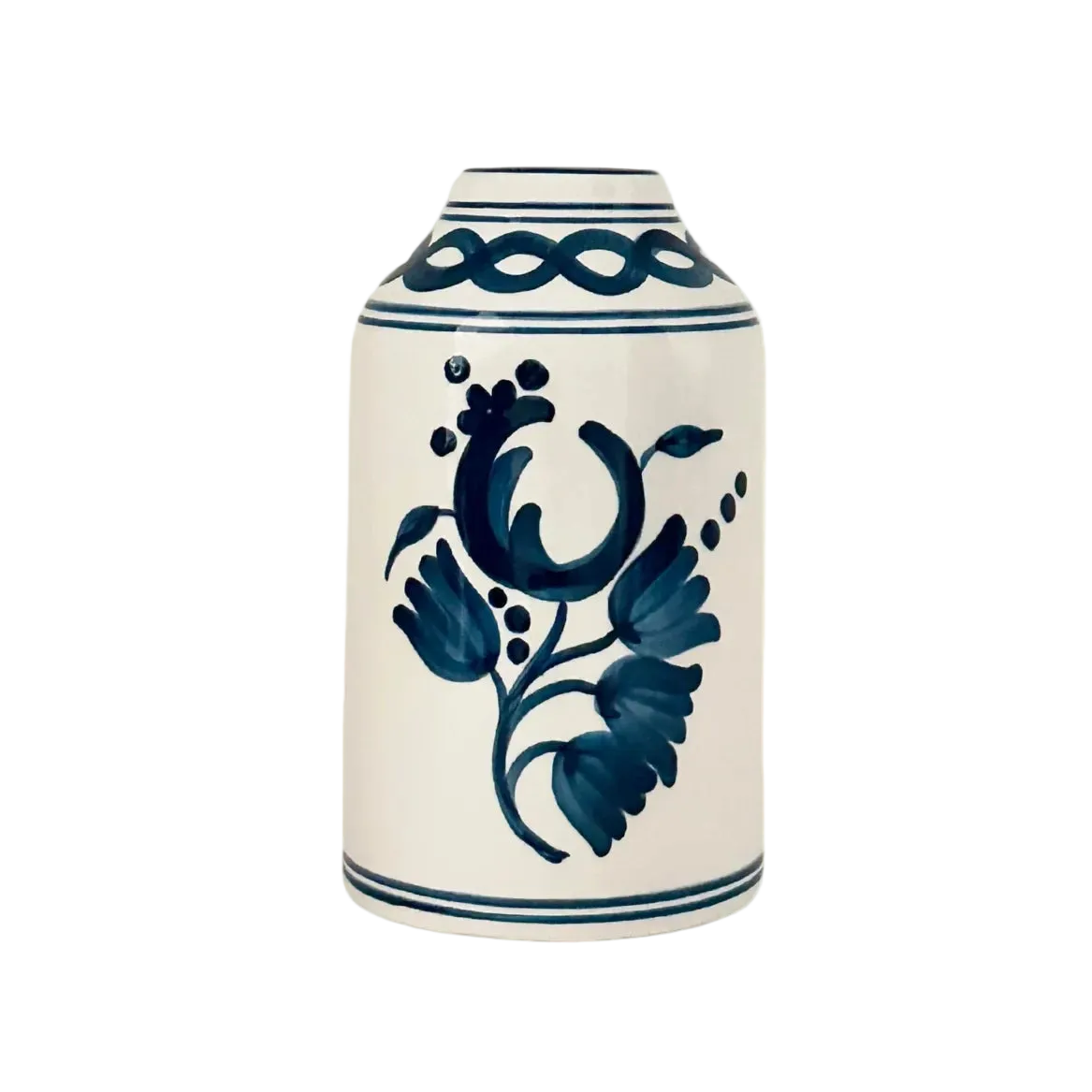 Genie In A Bottle, White / Indigo
