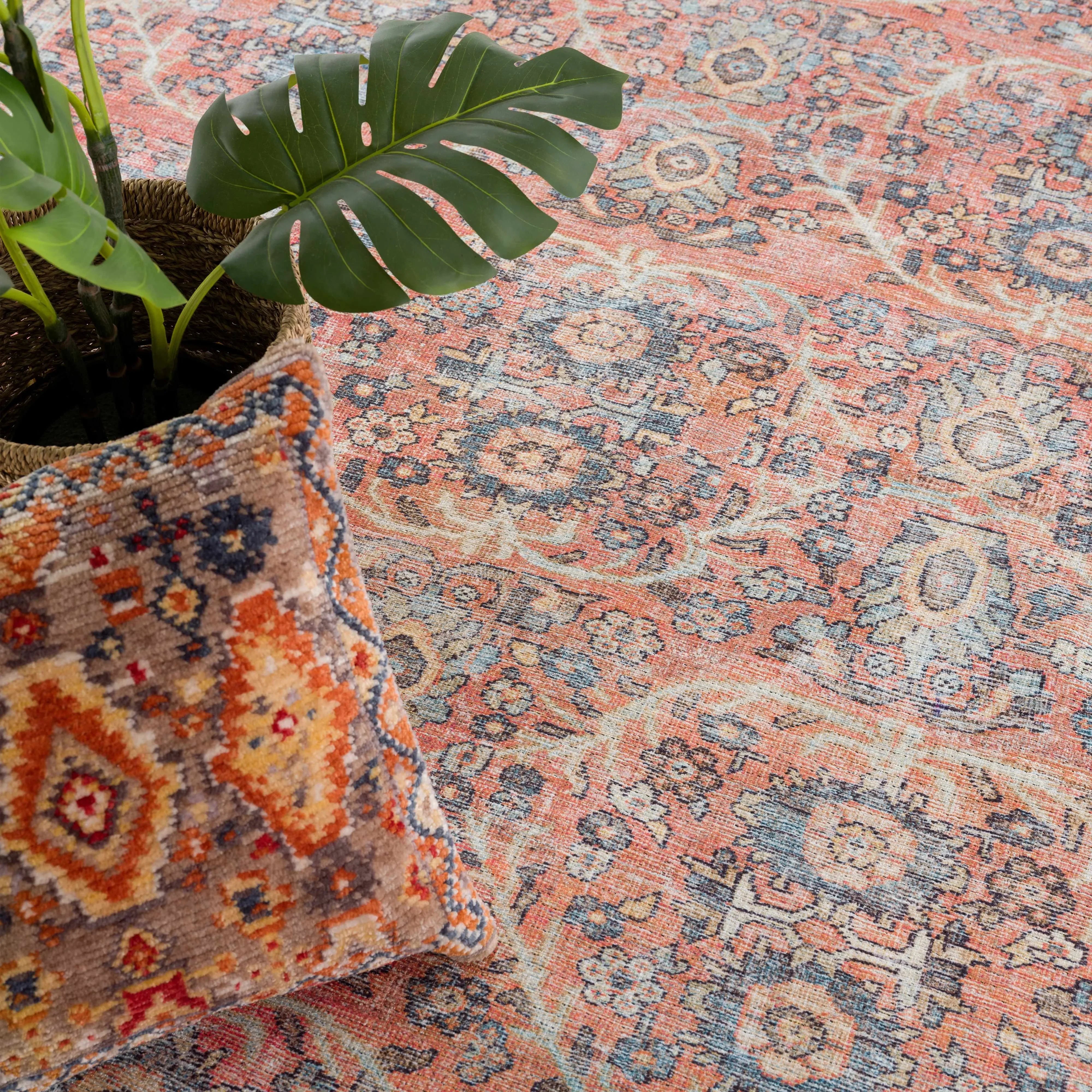 Konstantina Washable Traditional Rug - Limited Edition - The Mayfair Hall