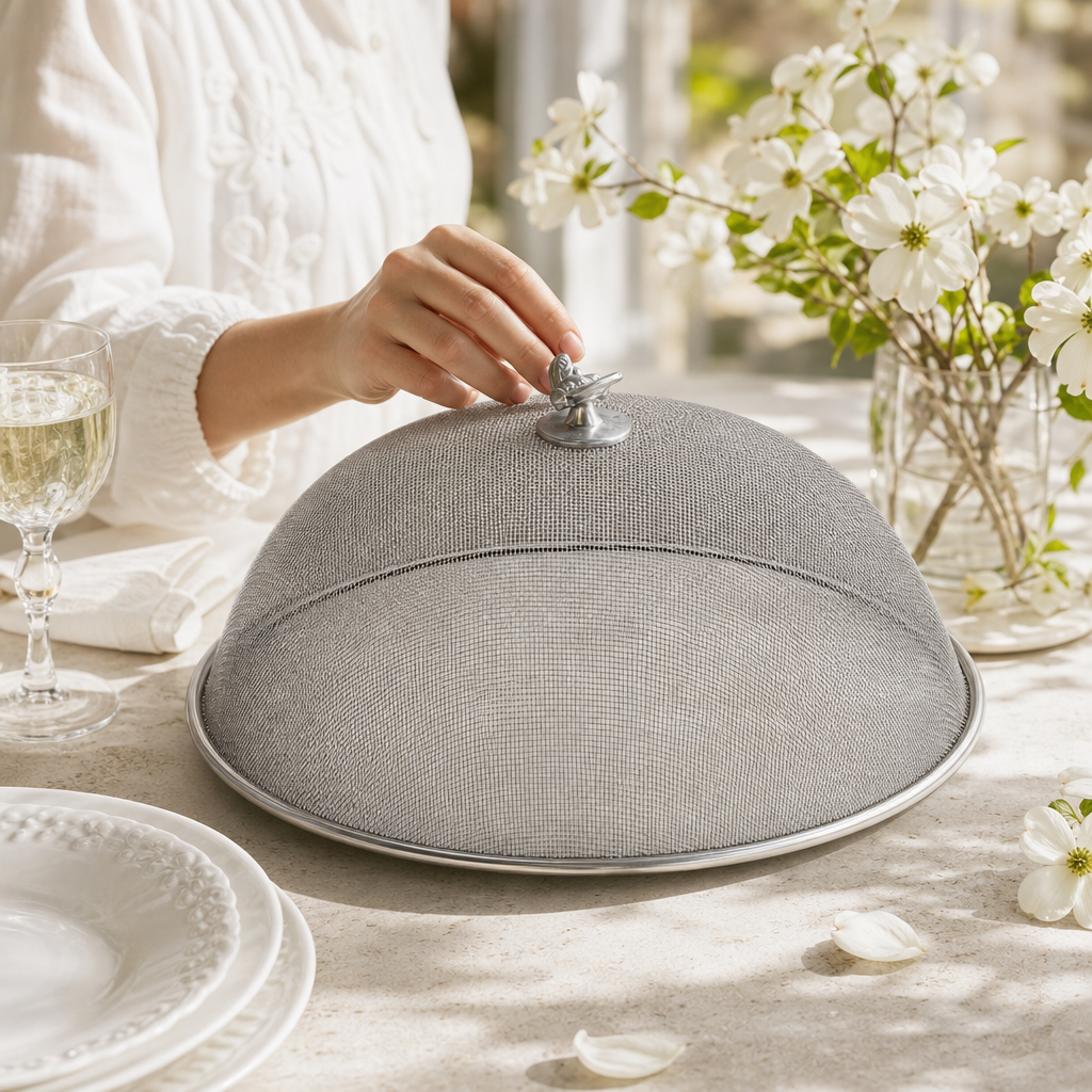 Bee Stainless Mesh Picnic Cover