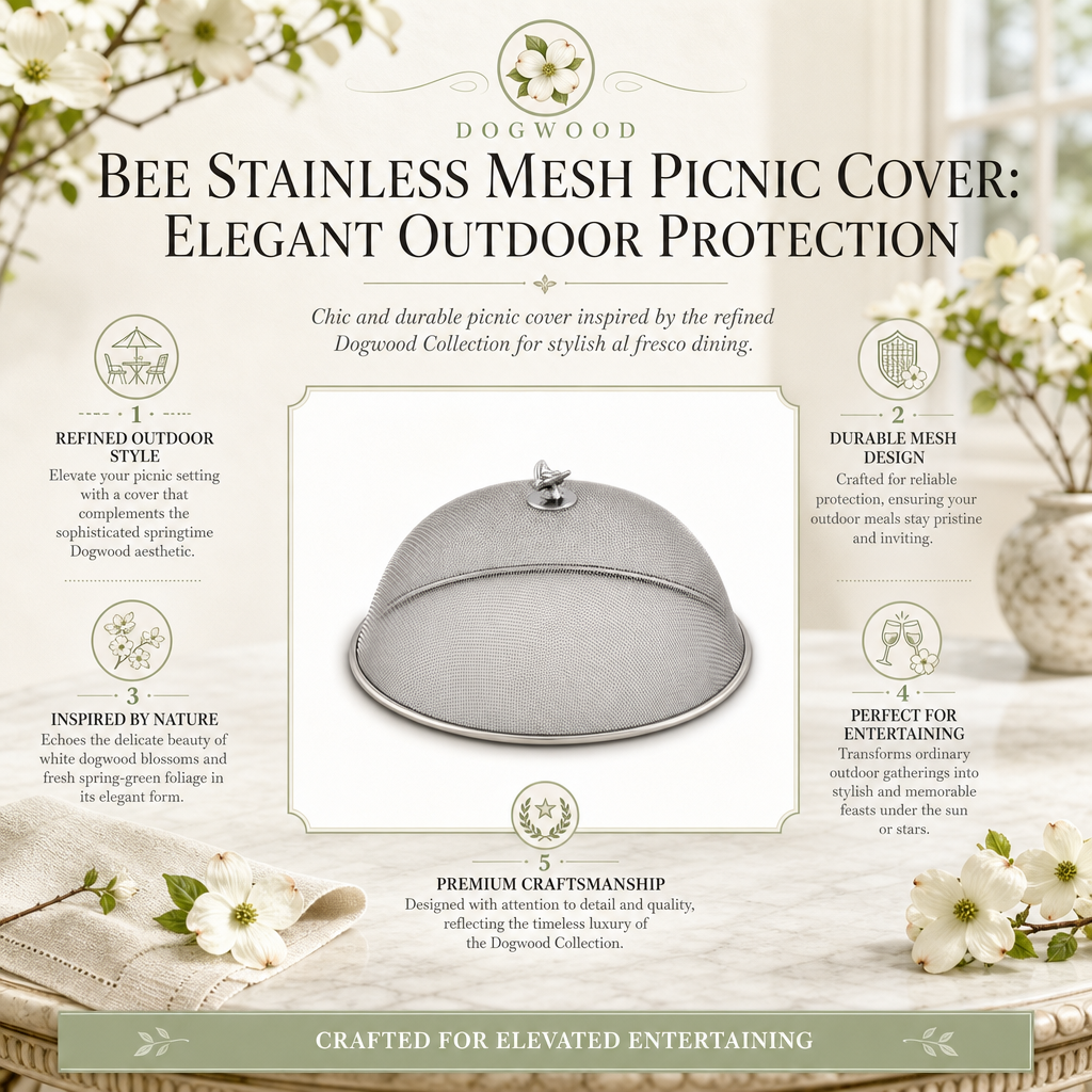 Bee Stainless Mesh Picnic Cover