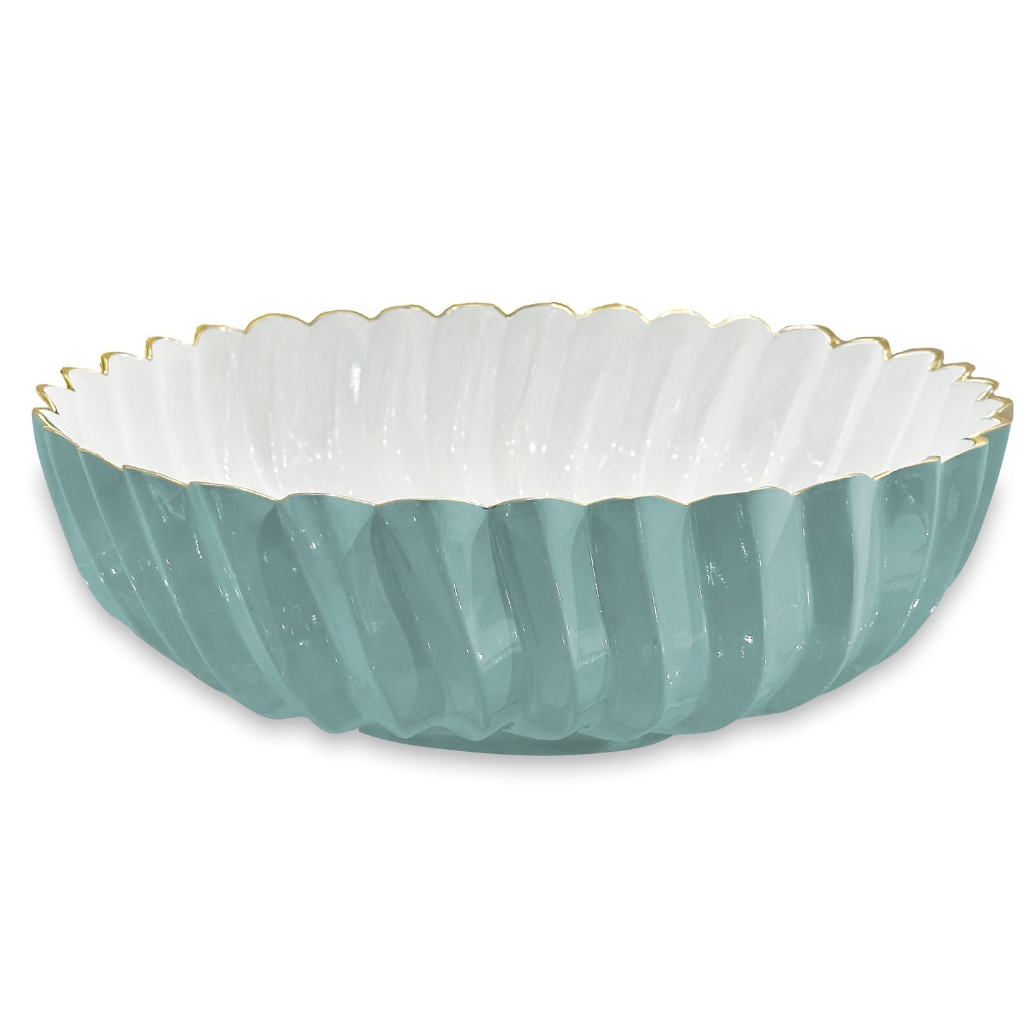 ENCANTO Orlando Large Bowl (Slate and White)