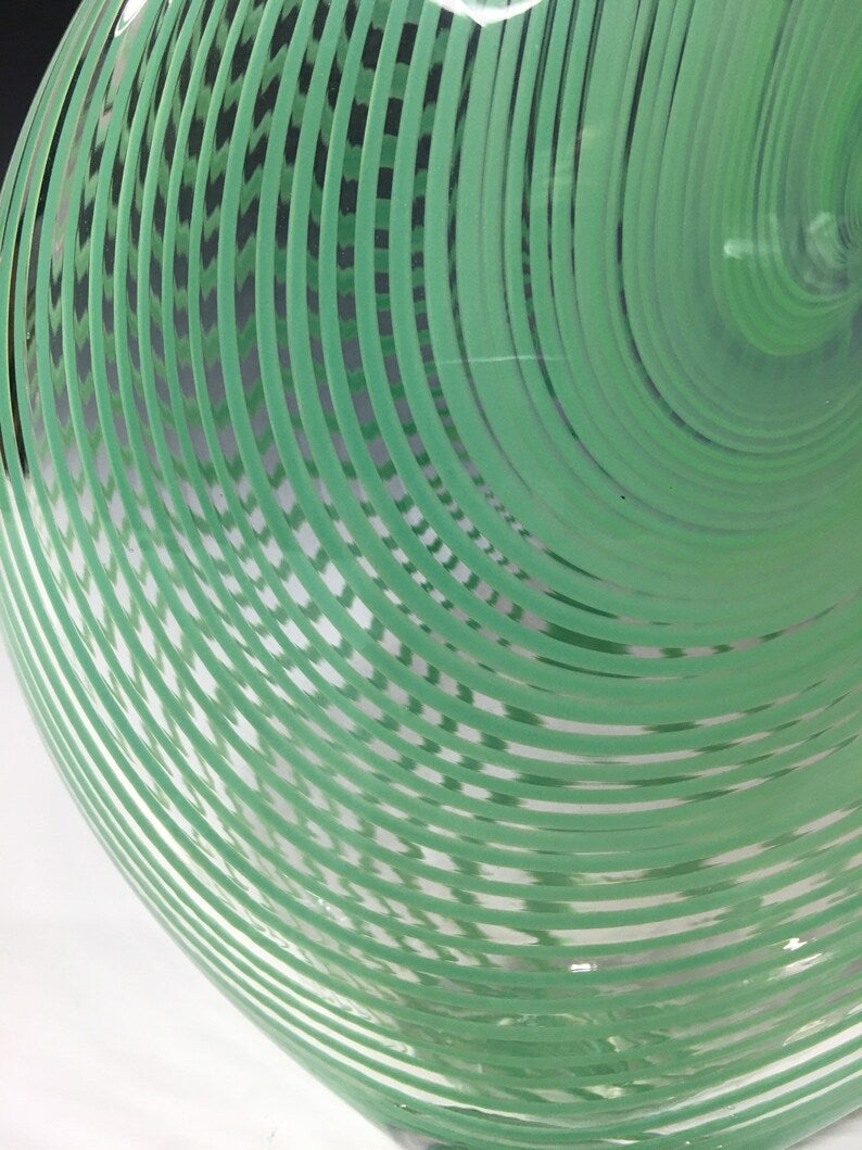 Jade Switch Axis Vase - Blown Glass - John Gibbons - The Mayfair Hall