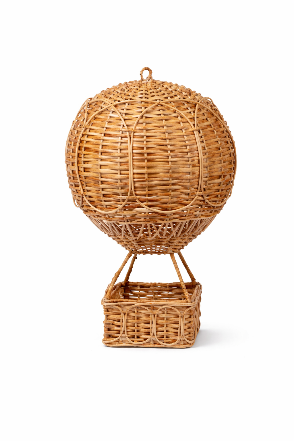Natural Wicker Hot Air Balloon (5 Sizes)