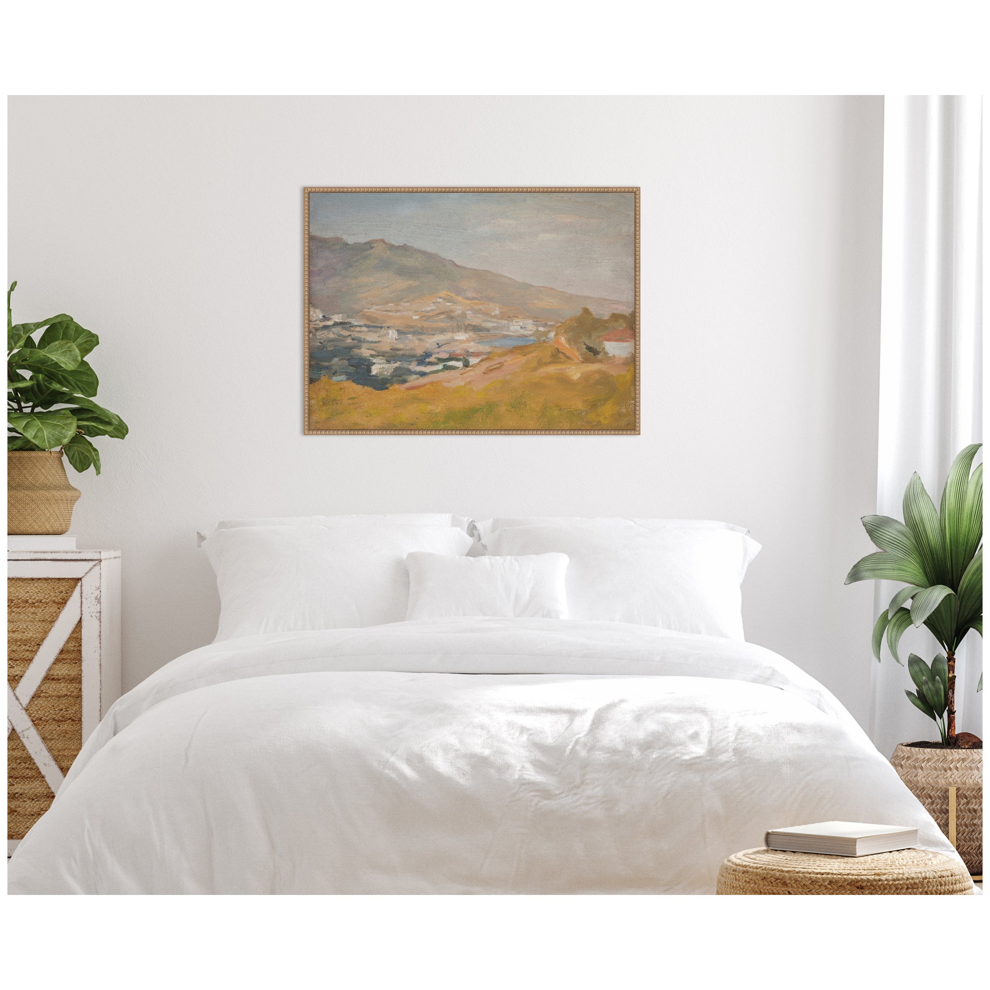 Yalta The Cycle From the Travel to the Crimea 1904 Jan Ciaglinski by Nostalgia Prints Framed Canvas Wall Art Print