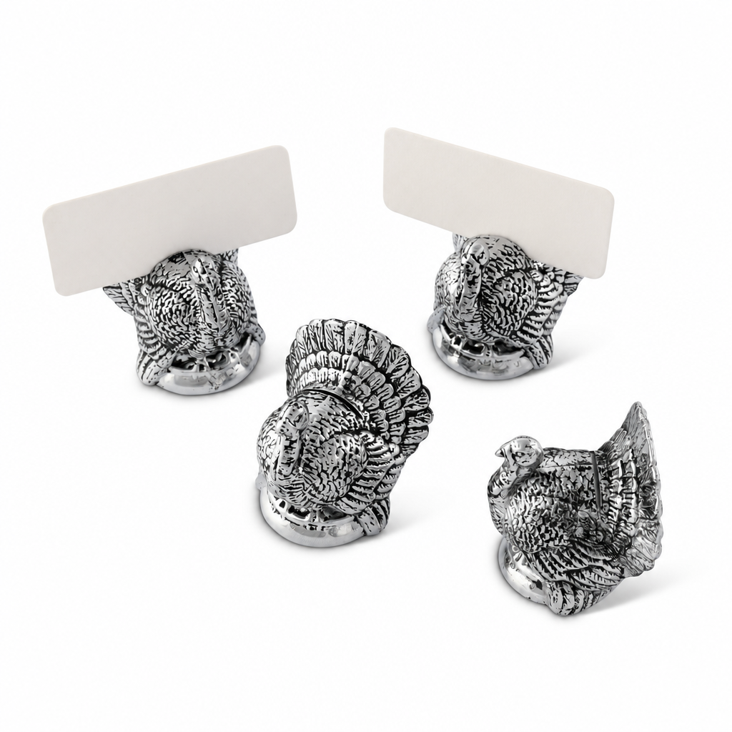 Turkey Placecard Holder (Set of 4)
