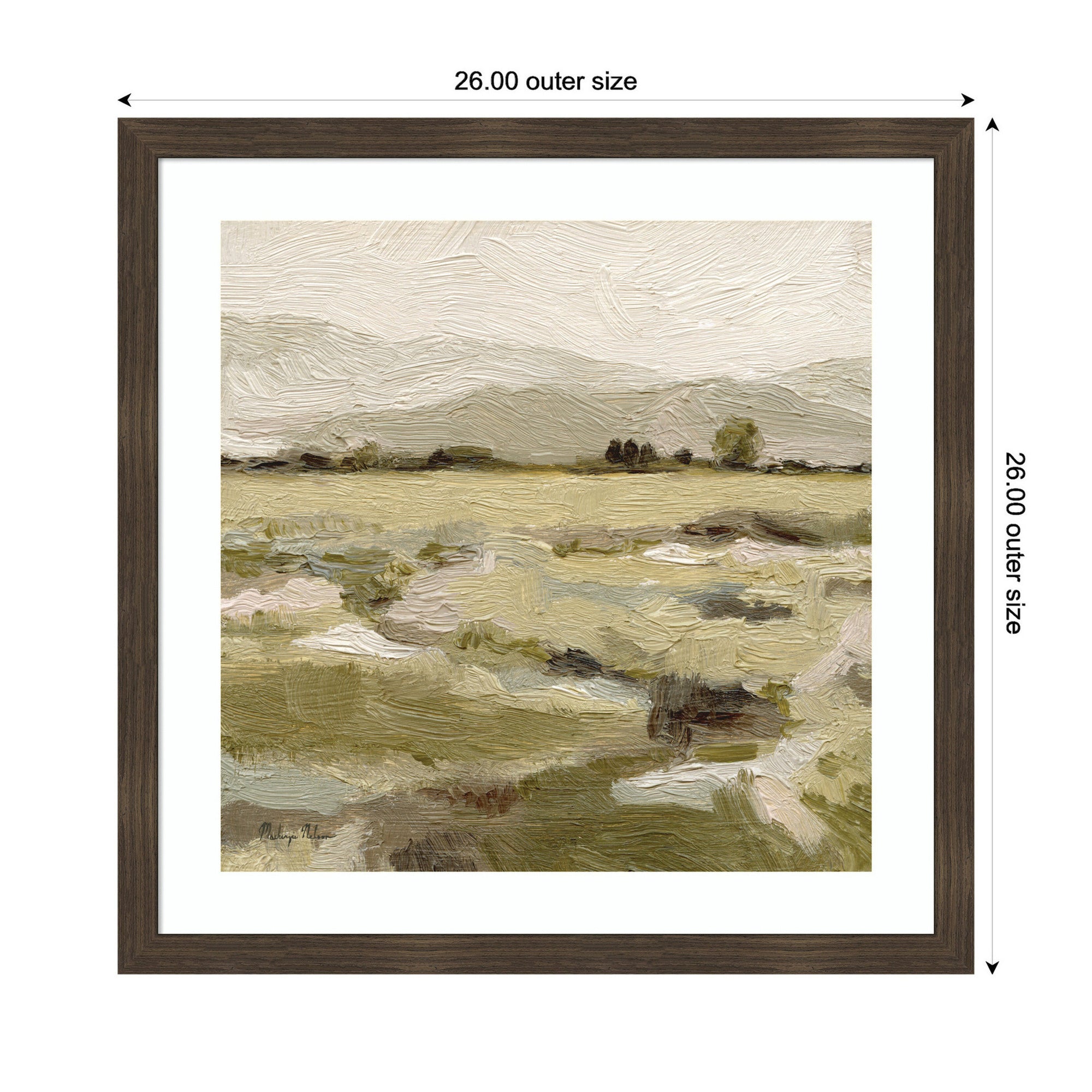 Petit Views No 8 by Mackenzie Nelson Framed Wall Art Print