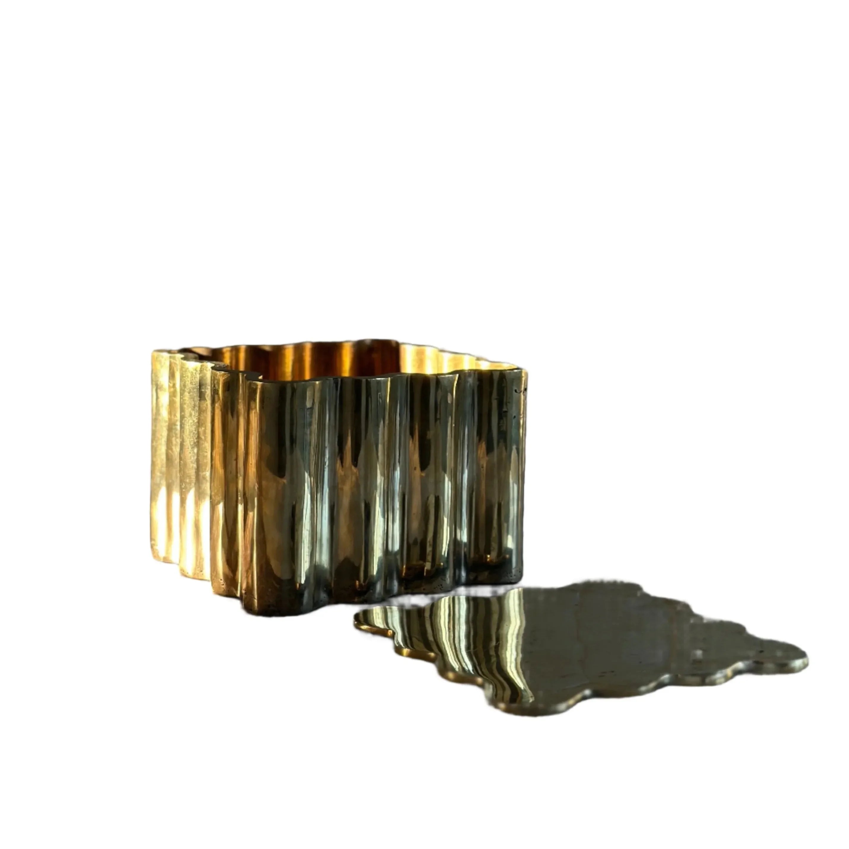 Brass Box Box with Lid - The Mayfair Hall