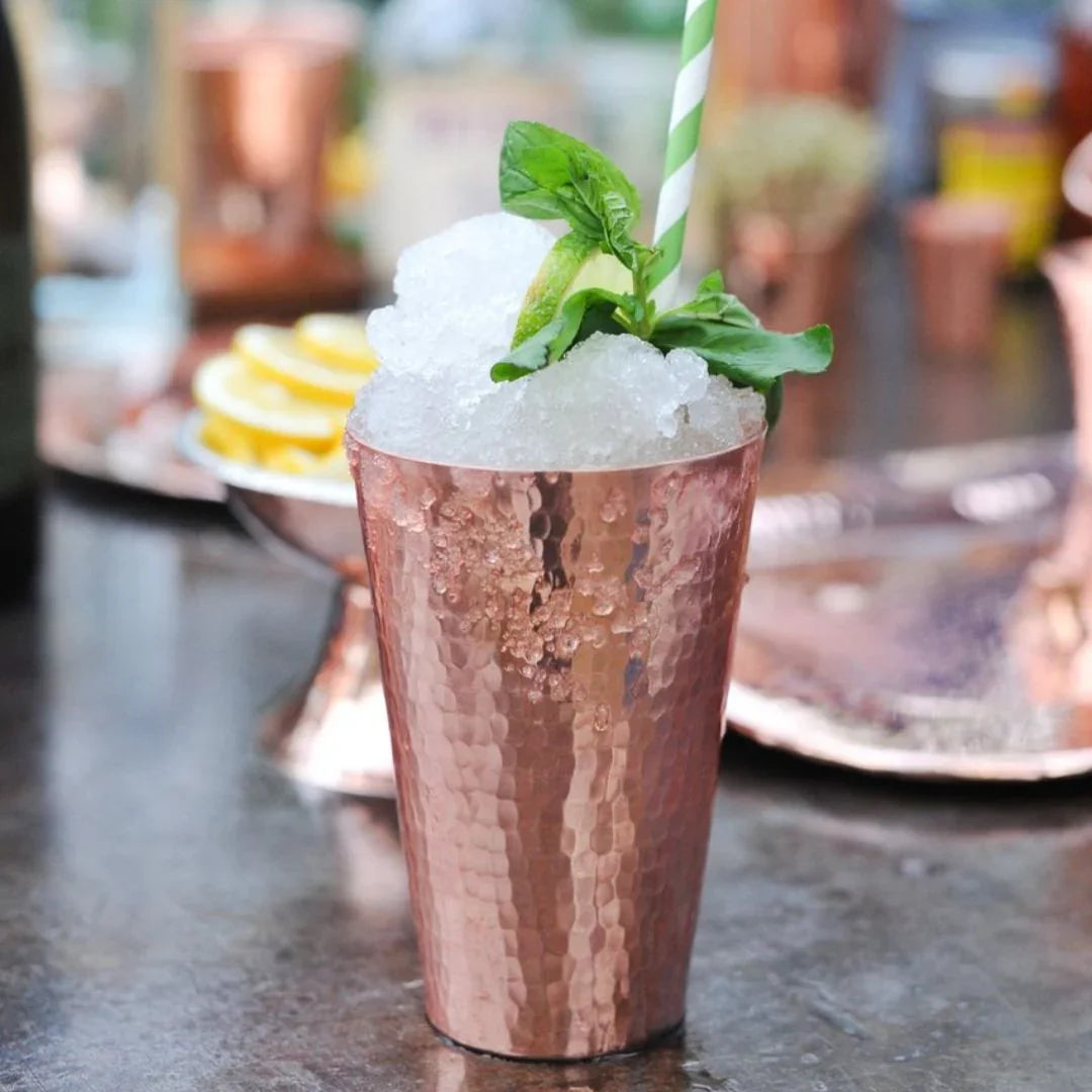 Copper Iced Tea Cup - The Mayfair Hall