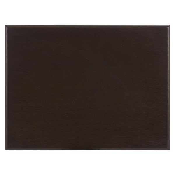 Cassie 3 Shelf Accent Table in Dark Chocolate