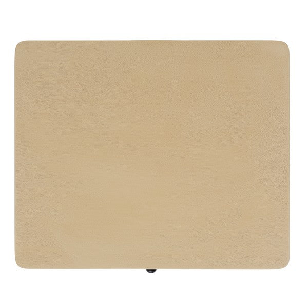 Haven Accent Table in Natural with Storage Drawer