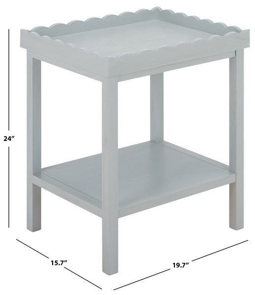 Starlyn Wood Accent Table in Winter Sky