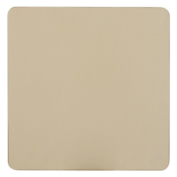 Orbis Square Accent Table in Distressed White
