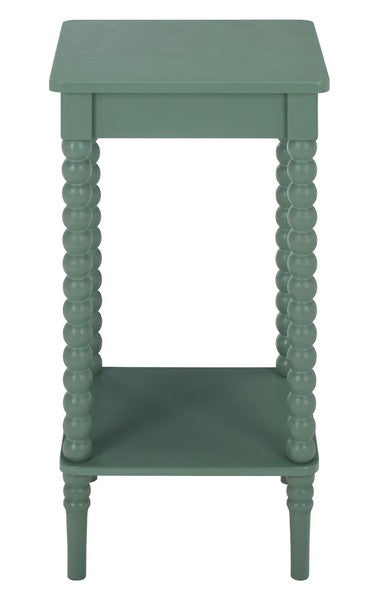 Orbis Square Accent Table in Sage Green
