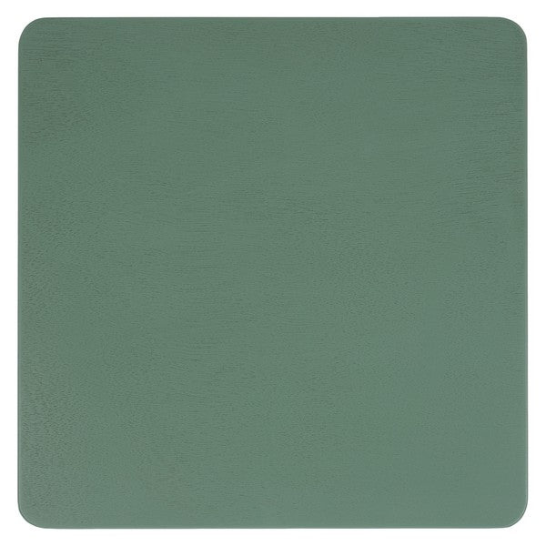 Orbis Square Accent Table in Sage Green