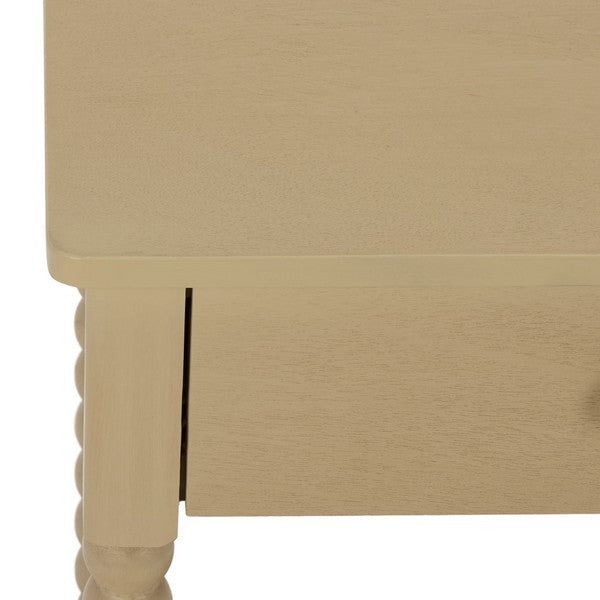 Orbis Accent Table with 1 Drawer in Natural