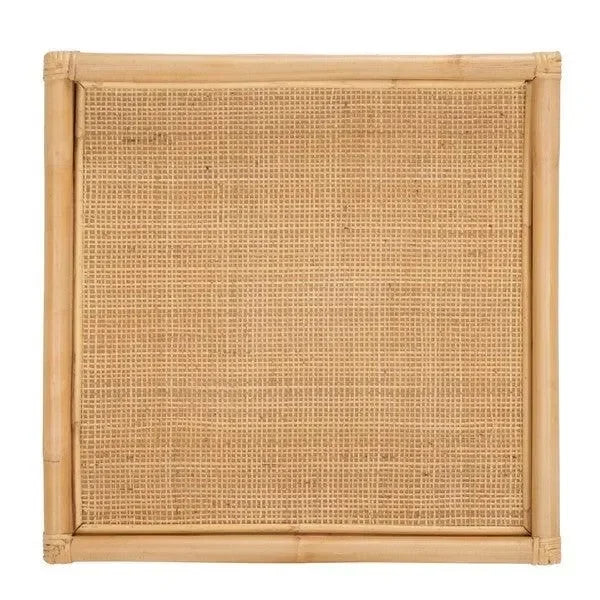 Juri Rattan Accent Table in Natural - The Mayfair Hall