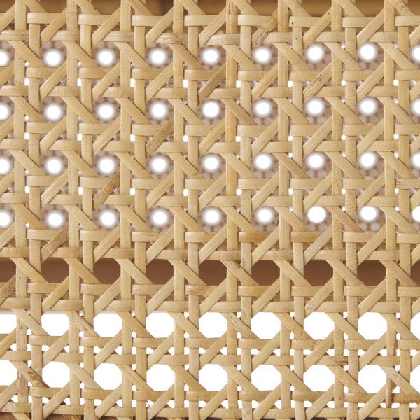 Arvid Square Rattan Accent Table in Natural