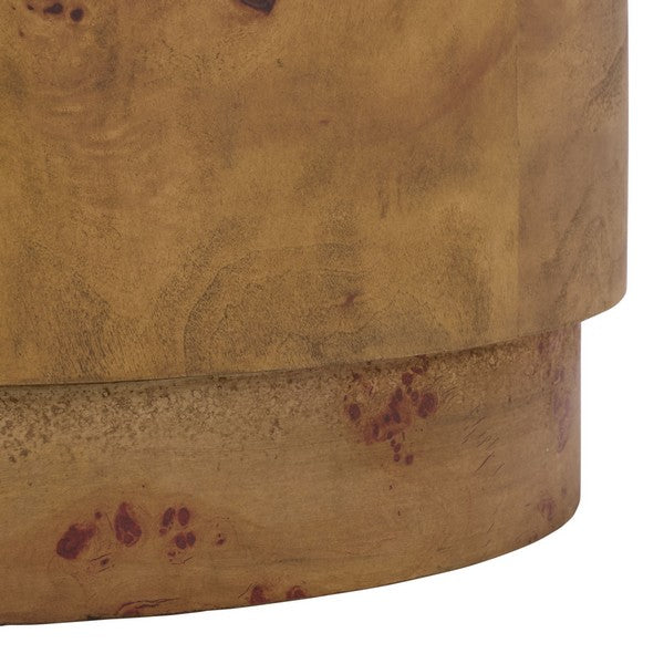 Siya Wood Accent Table in Brown