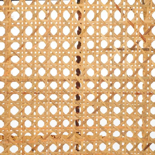 Savina Mahogany Wood Accent Chair in Black and Natural - The Mayfair Hall