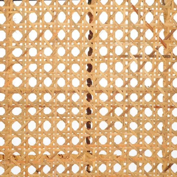 Savina Mahogany Wood Accent Chair in Black and Natural - The Mayfair Hall