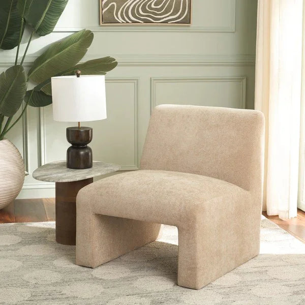 Swip Wood Accent Chair in Sand - The Mayfair Hall