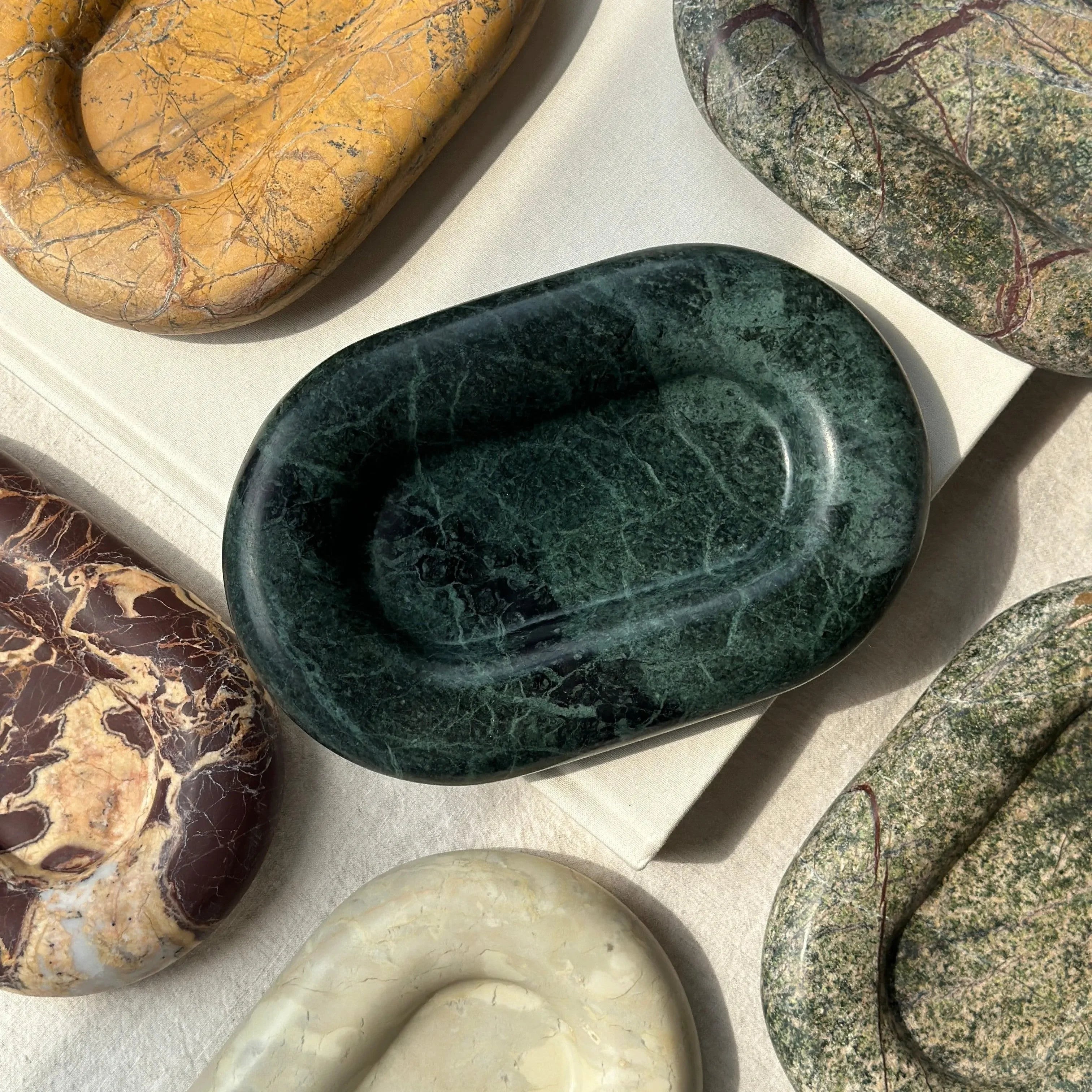 Marble Maddi Catch in Emerald - The Mayfair Hall