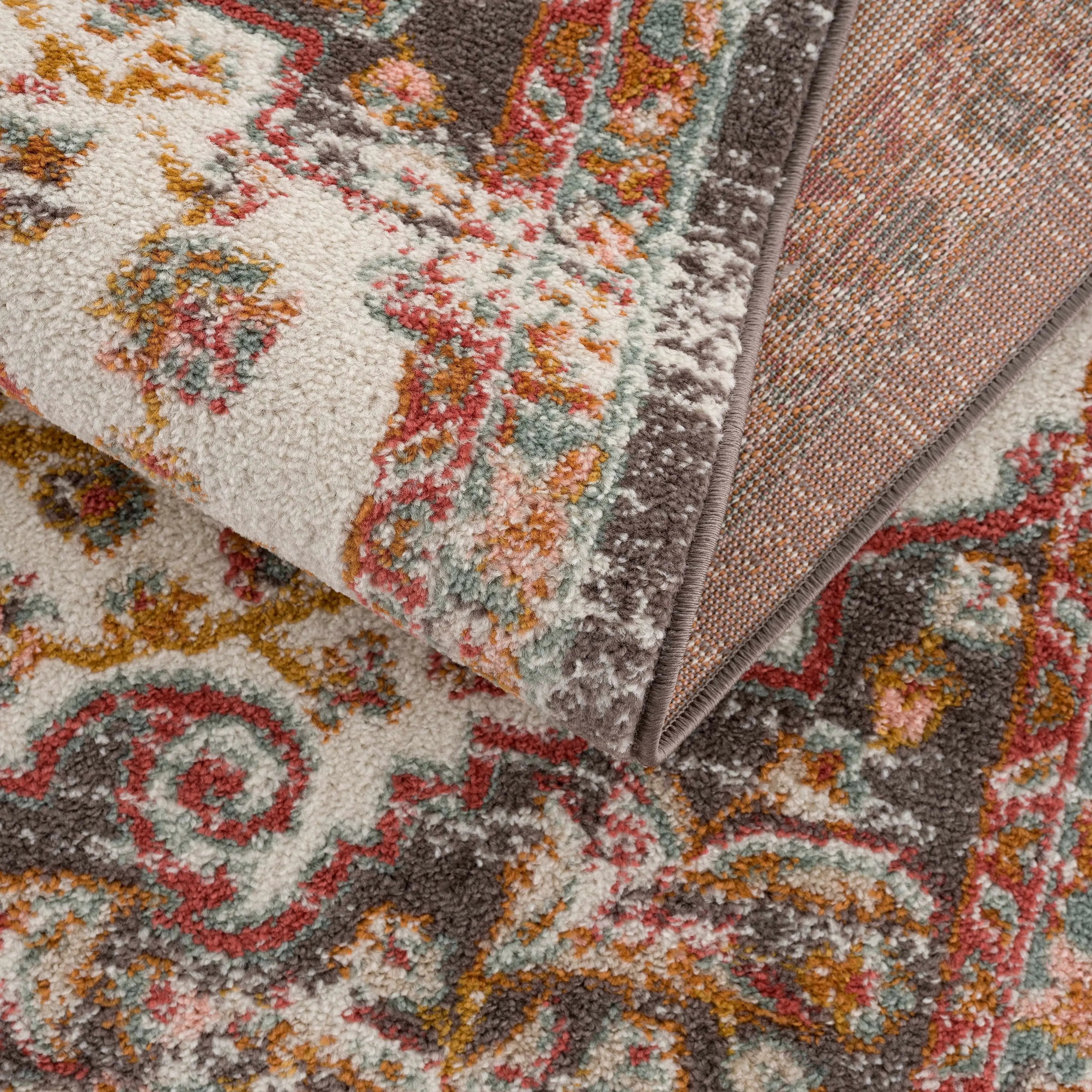 Oark Floral Medallion Area Rug - The Mayfair Hall