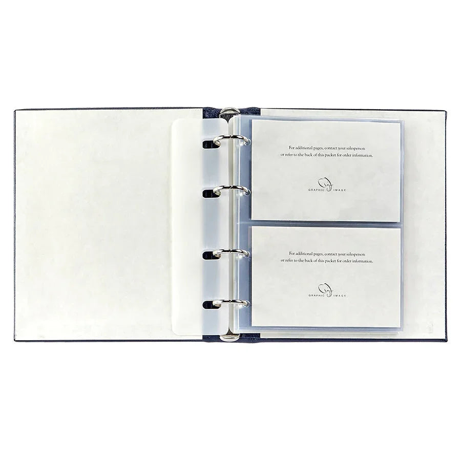 Medium 4-Ring Clear Pocket Album - The Mayfair Hall