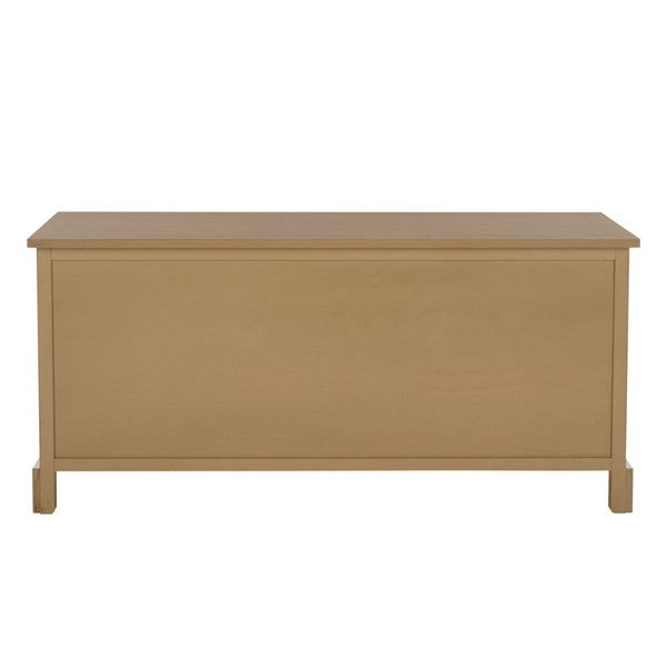 Damien 3 Drawer Storage Bench in Desert Brown