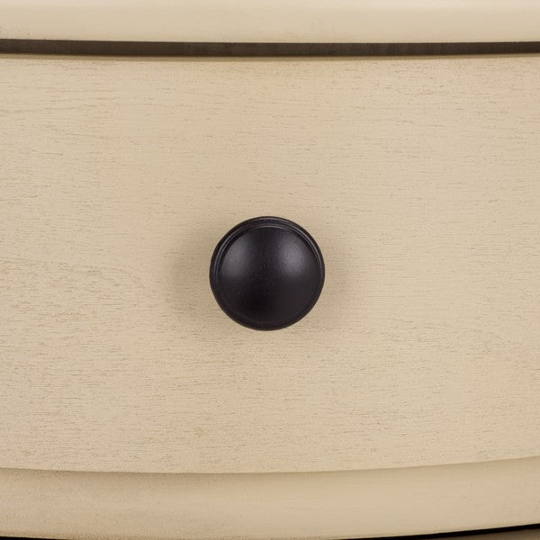 Tabitha Swivel Accent Table in Sand