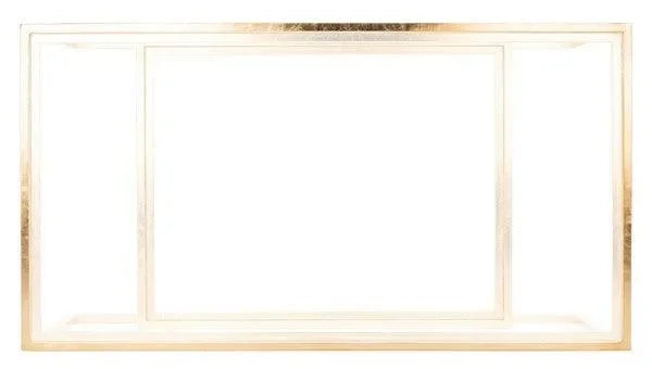 Vivian Metal Coffee Table in Gold - The Mayfair Hall