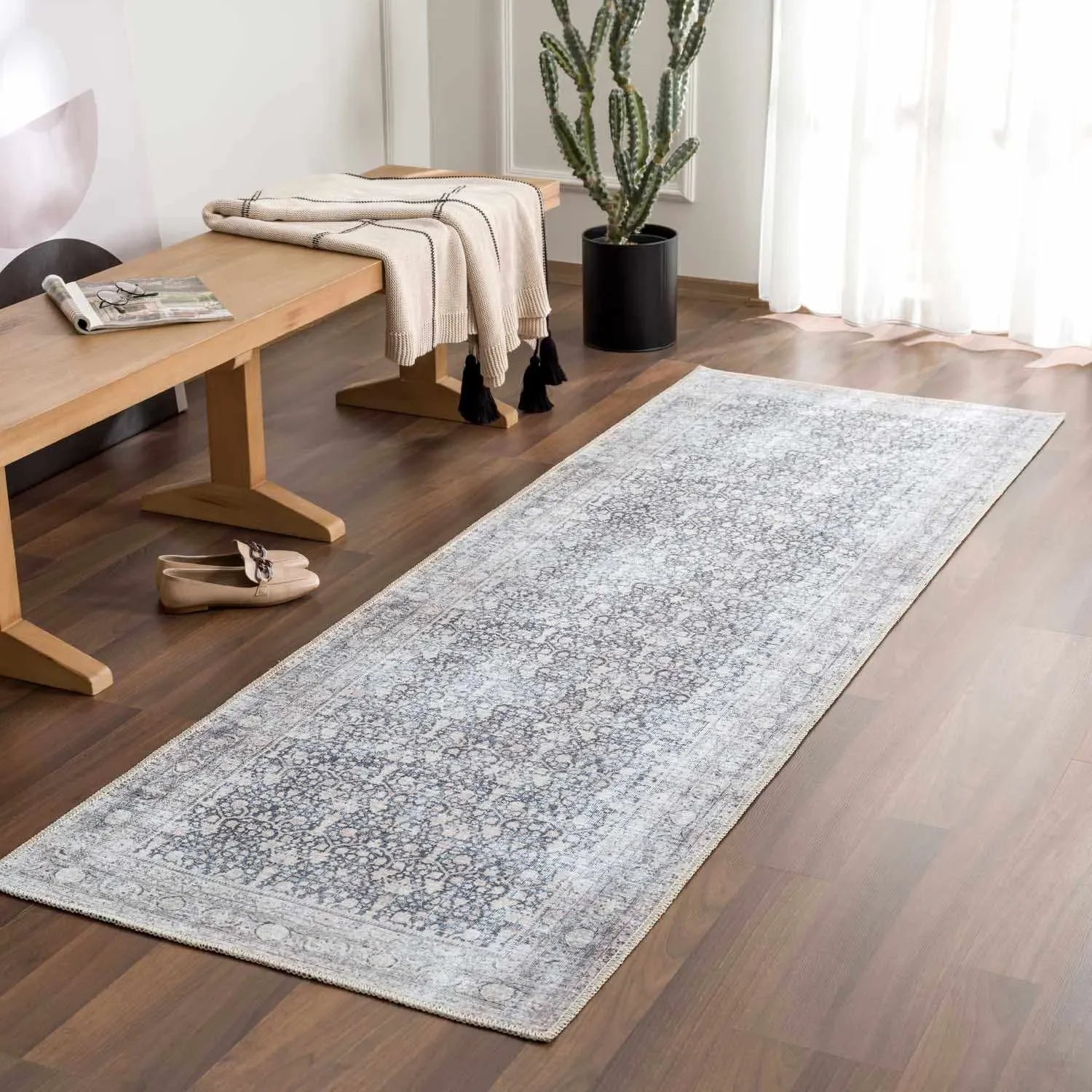 Hedda Washable Area Rug - The Mayfair Hall