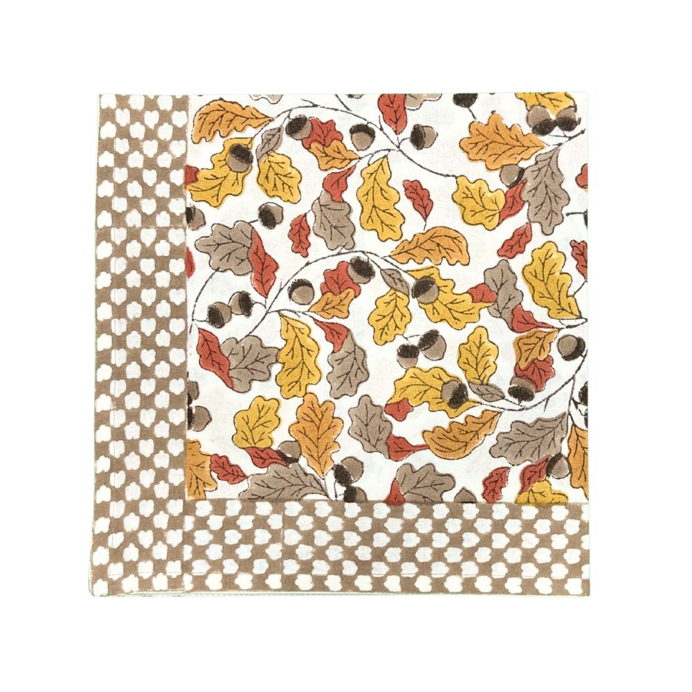 Acorns & Leaves - Napkins (Set of 4)