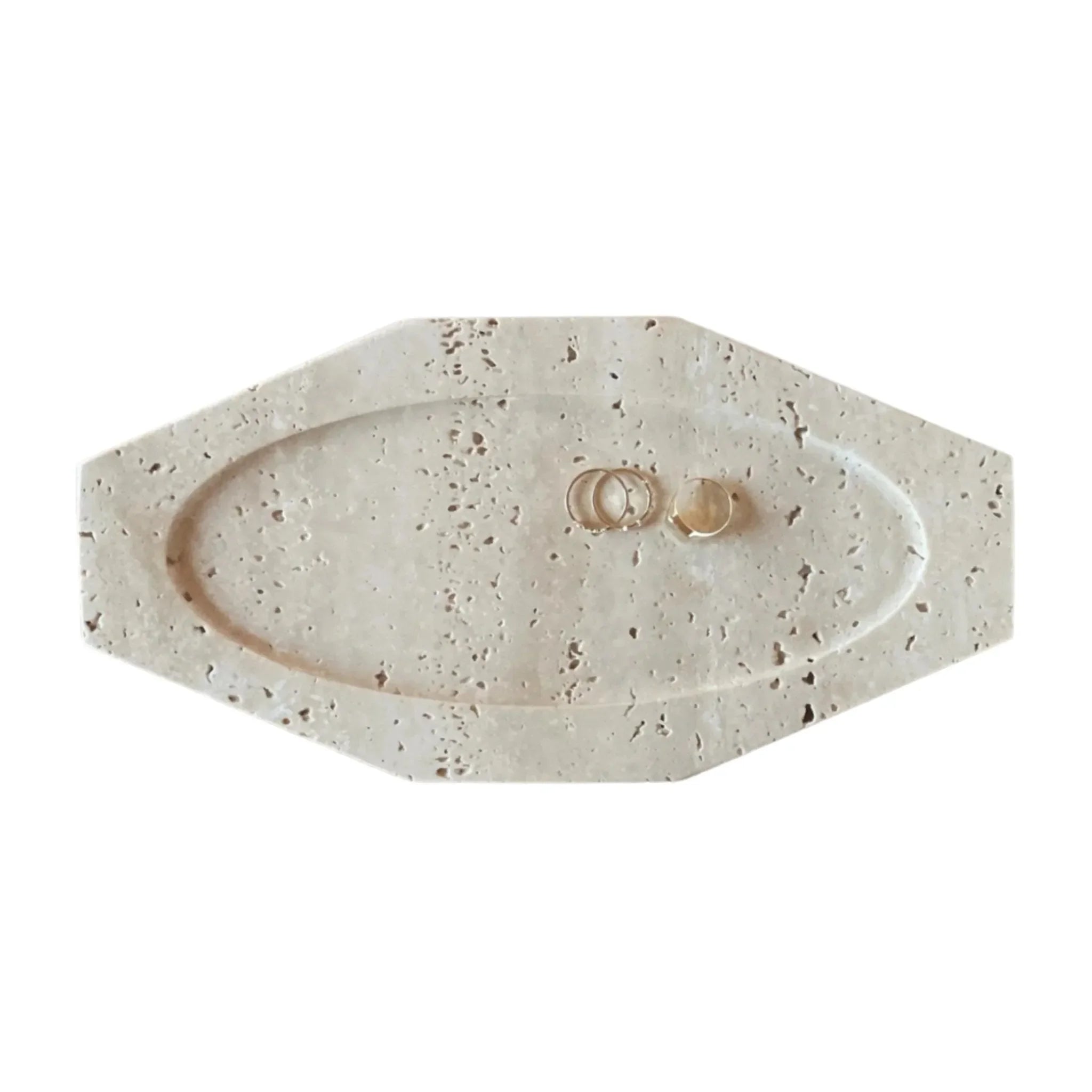 Fig Tray in Travertine - The Mayfair Hall