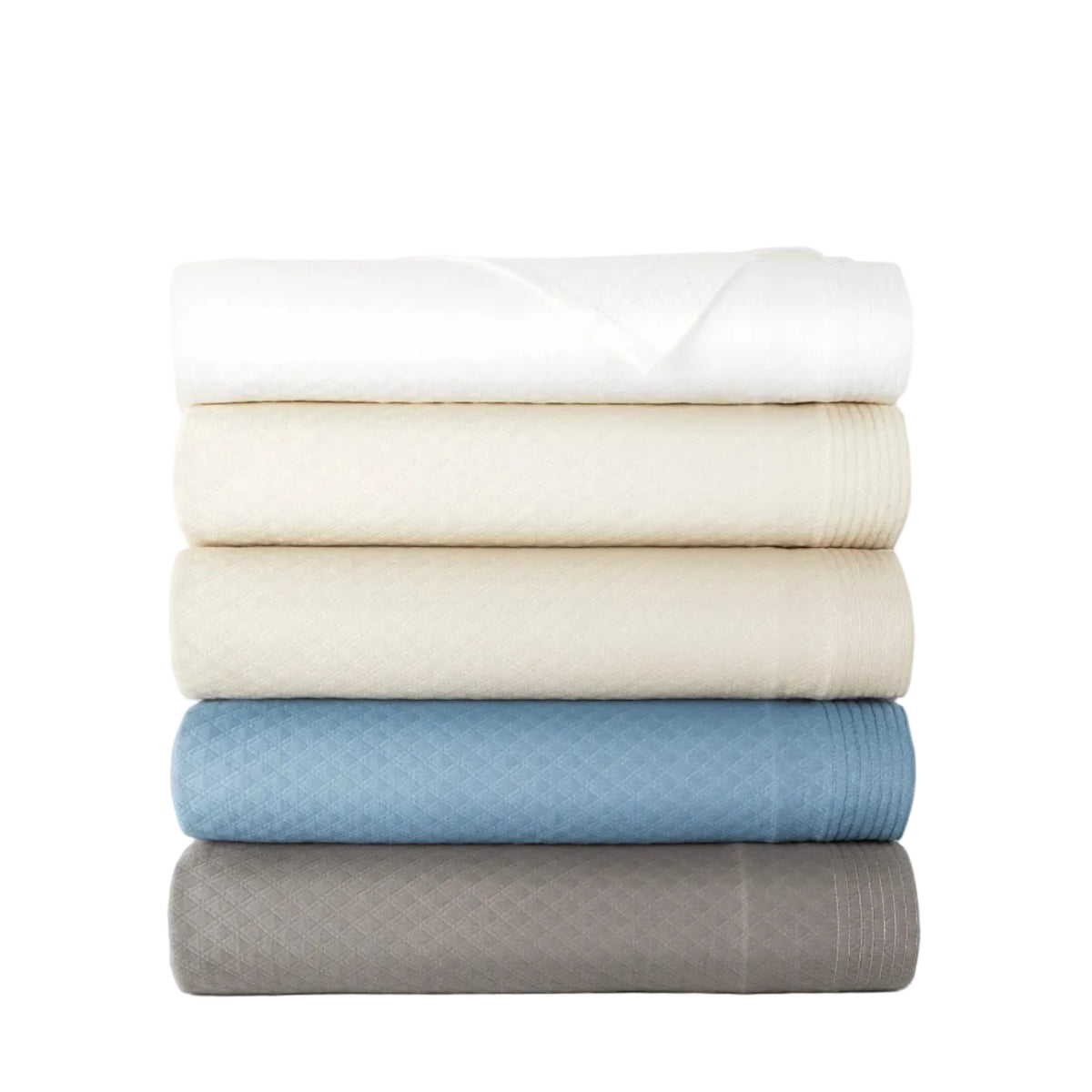 Alyssa Cotton Matelassé Coverlet by Peacock Alley