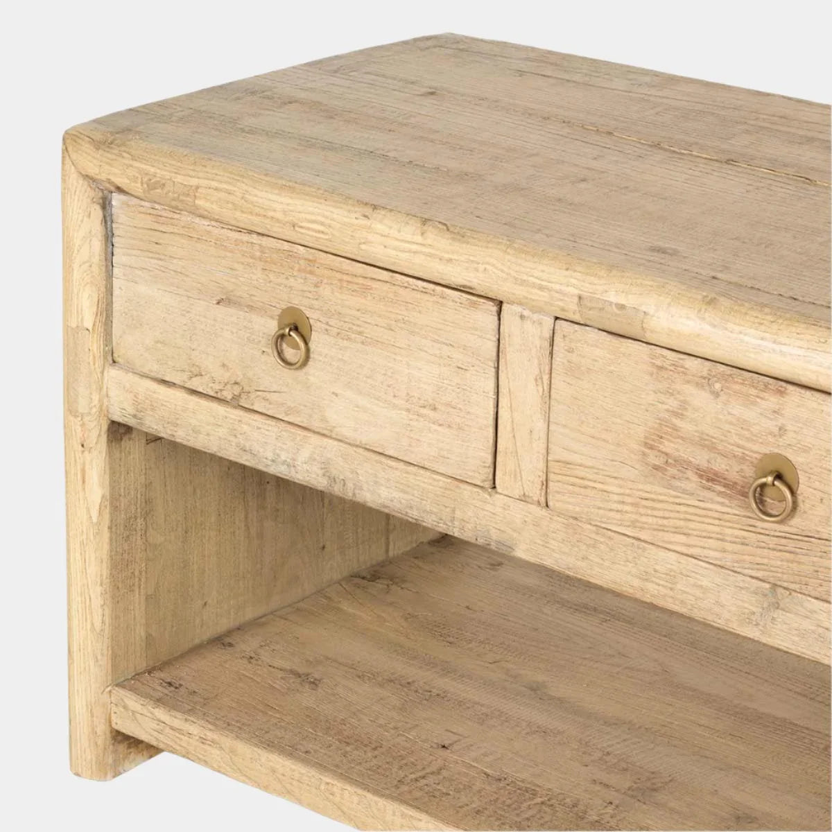 Ara Elm Low Cabinet - The Mayfair Hall