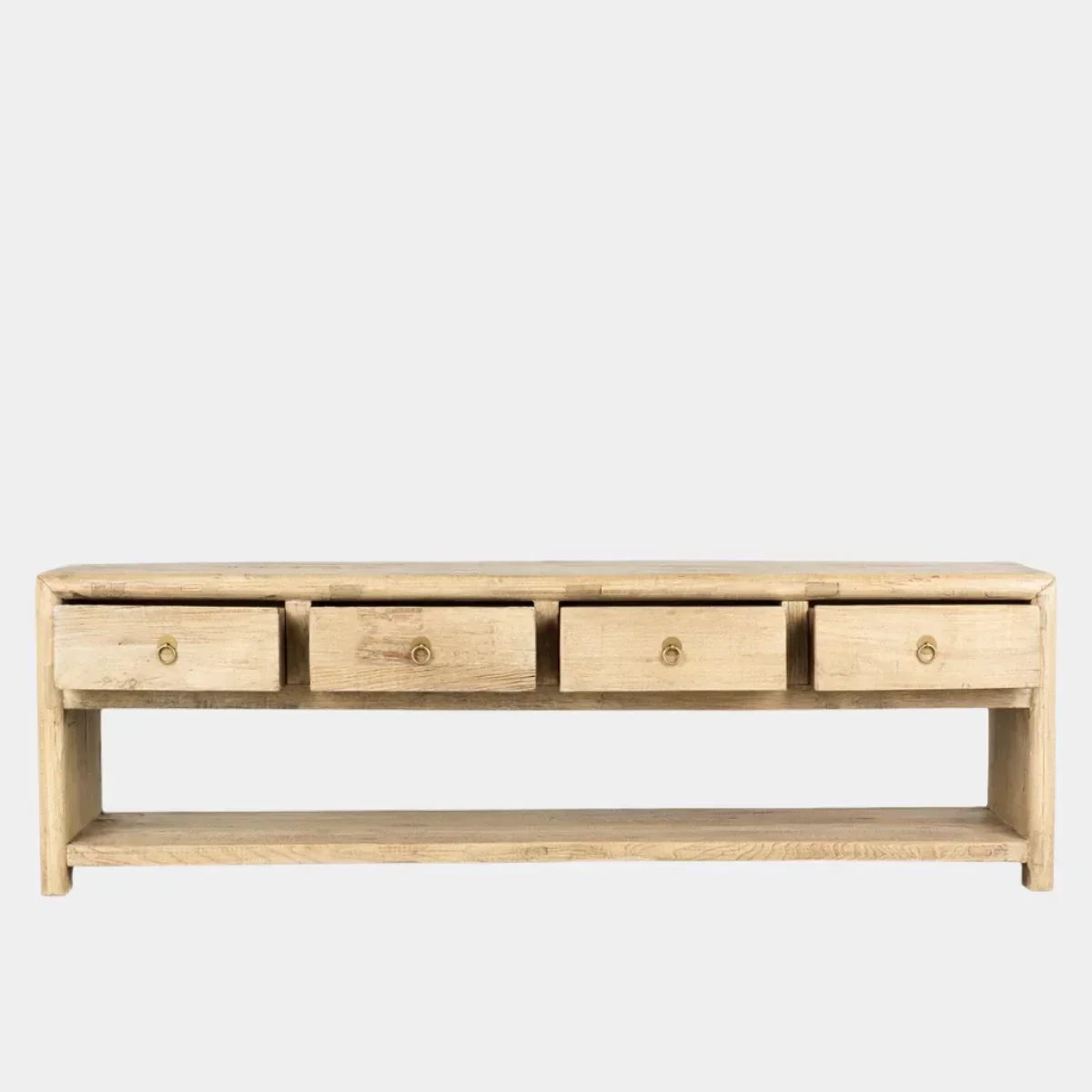 Ara Elm Low Cabinet - The Mayfair Hall