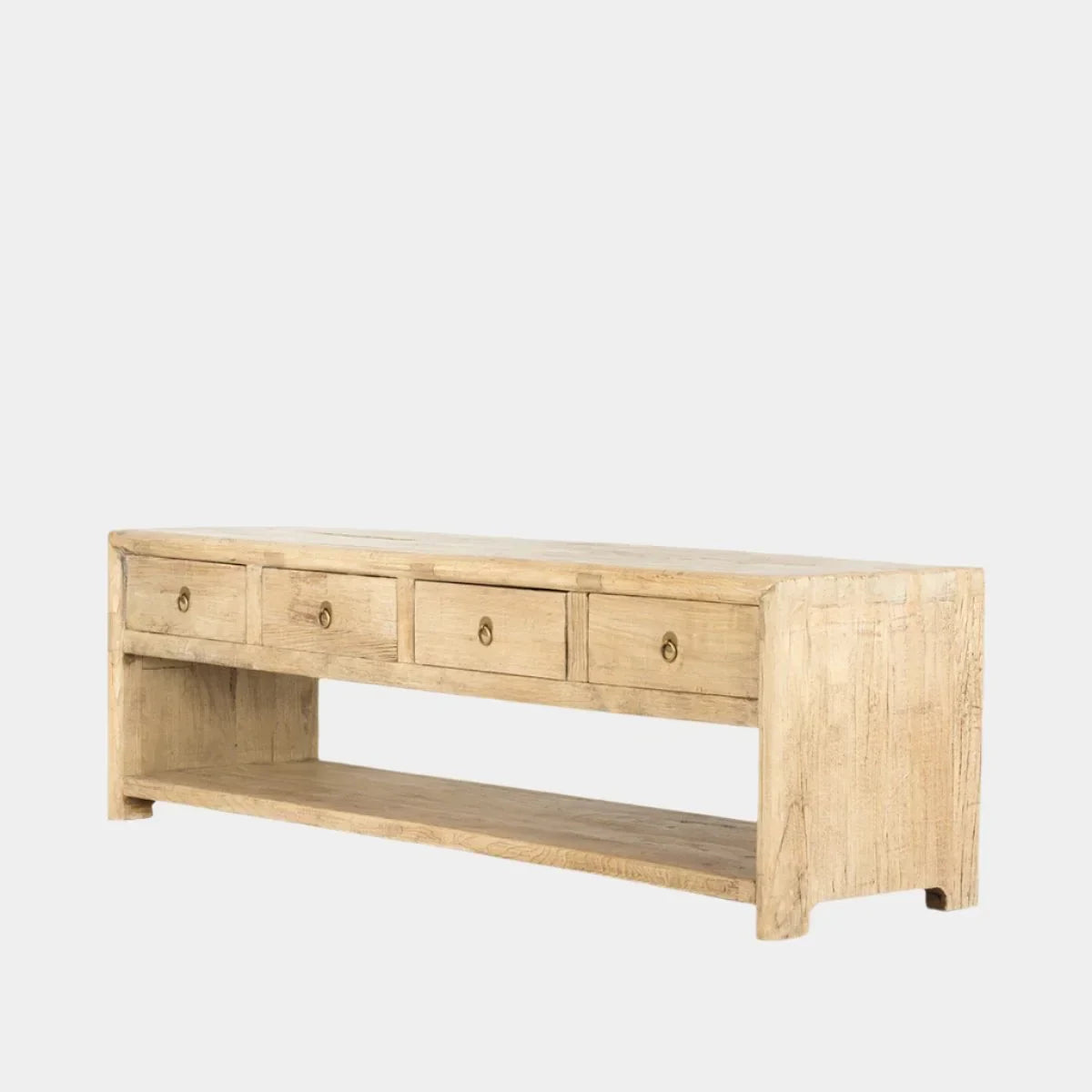 Ara Elm Low Cabinet - The Mayfair Hall